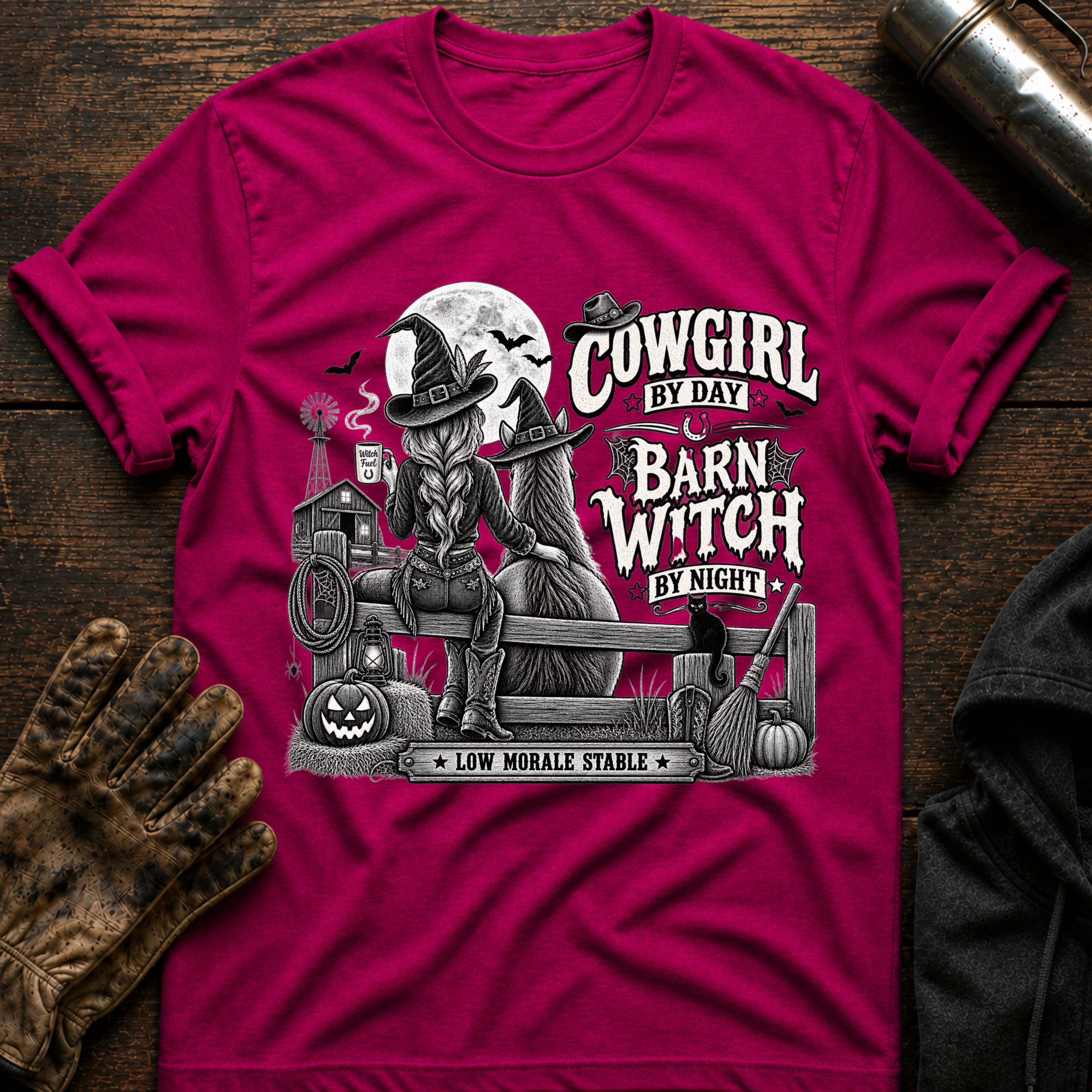 Barn Witch By Night T-Shirt