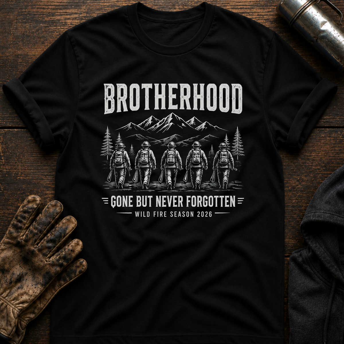 Fire Crew Never Forgotten T-Shirt