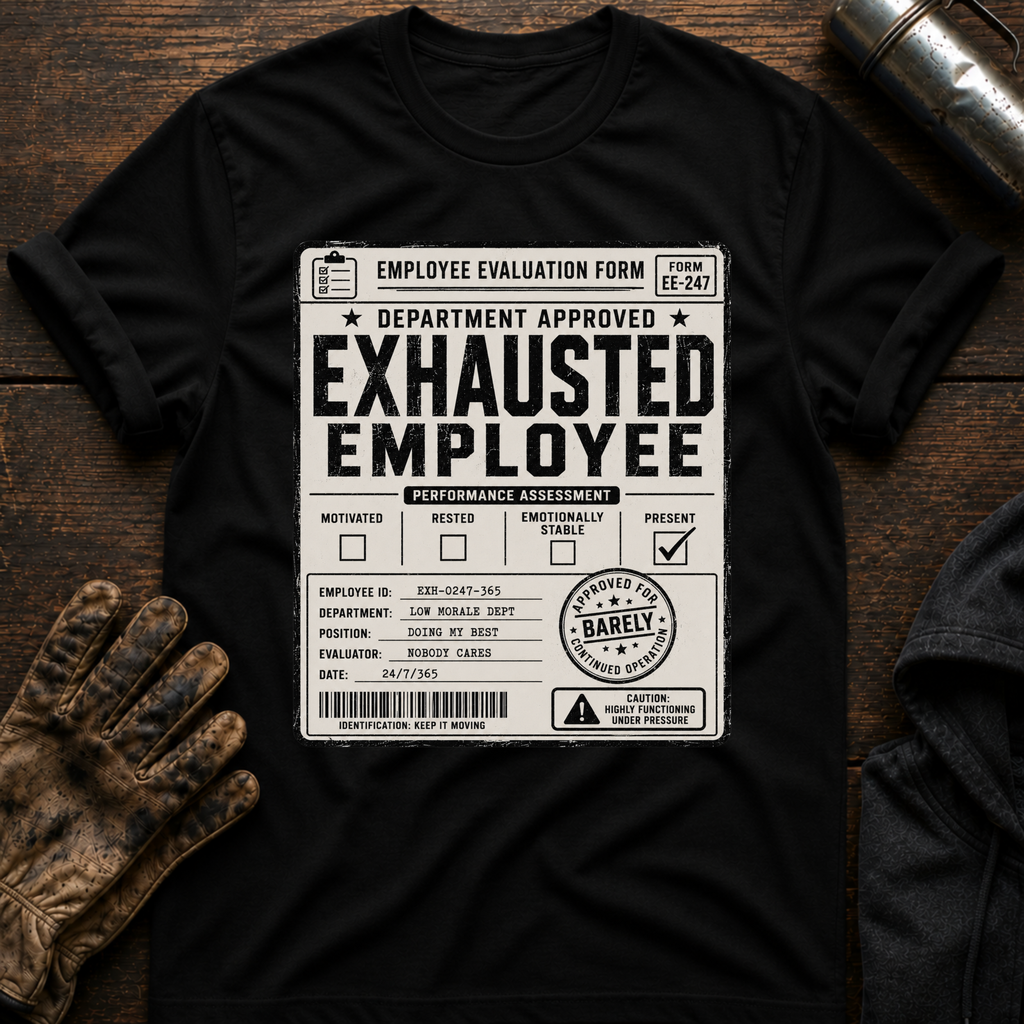 Exhausted Employee T-Shirt