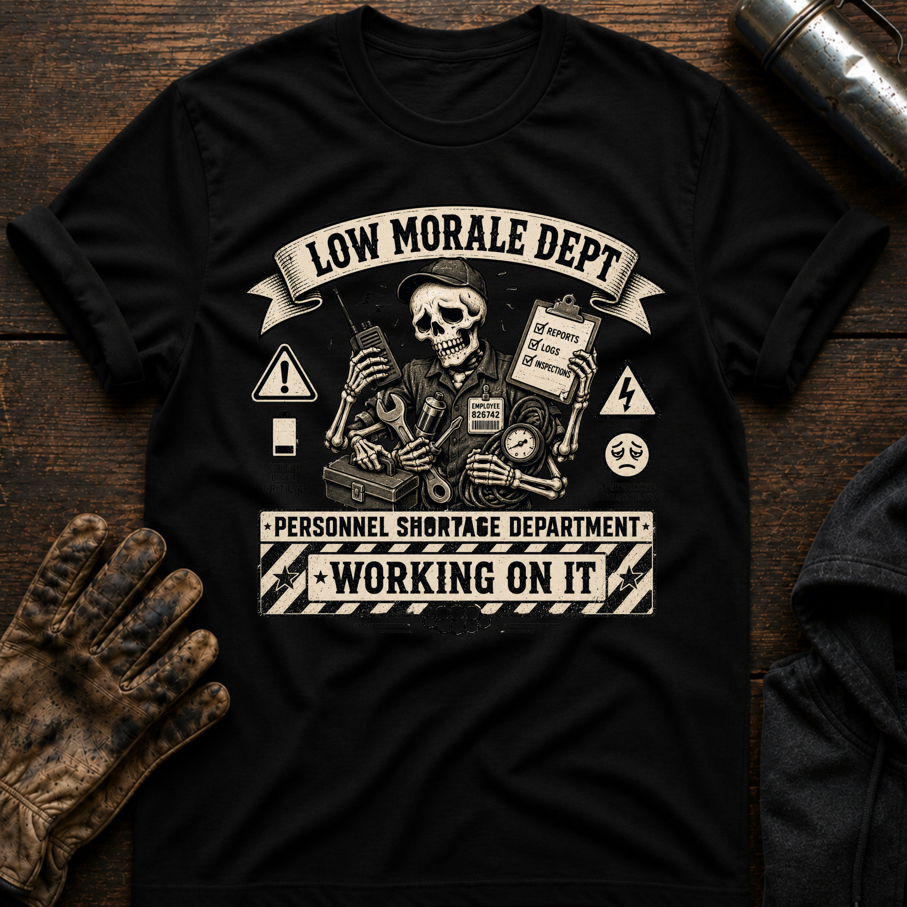 Reports Log T-Shirt