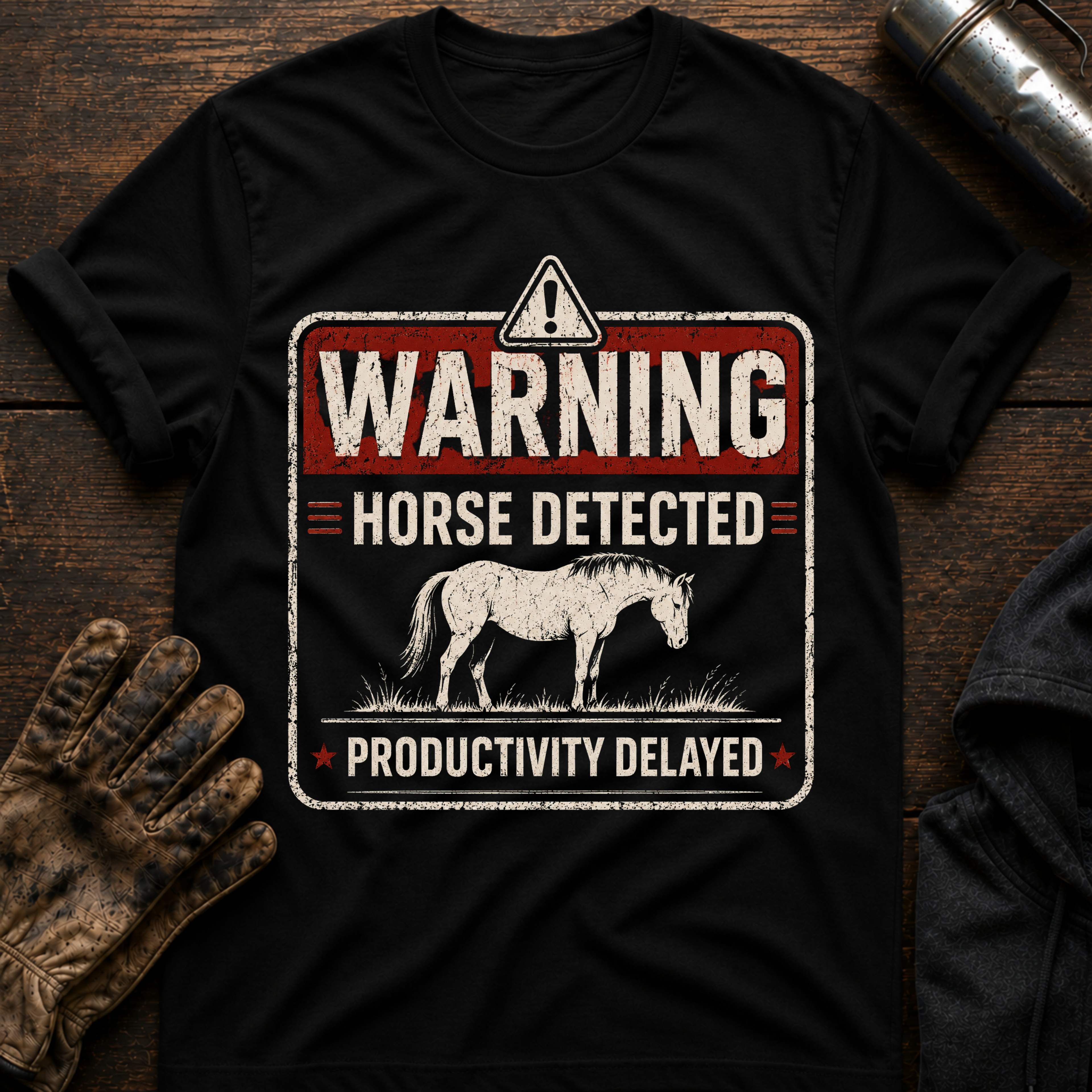 Horse Detected T-Shirt