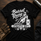 Barrel Racing Athletic T-Shirt