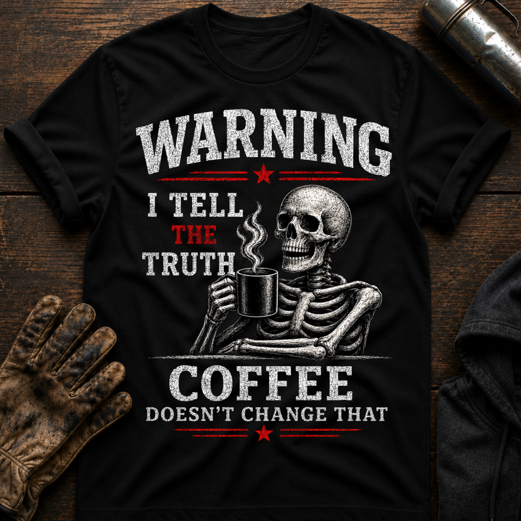 Warning Coffee T-Shirt