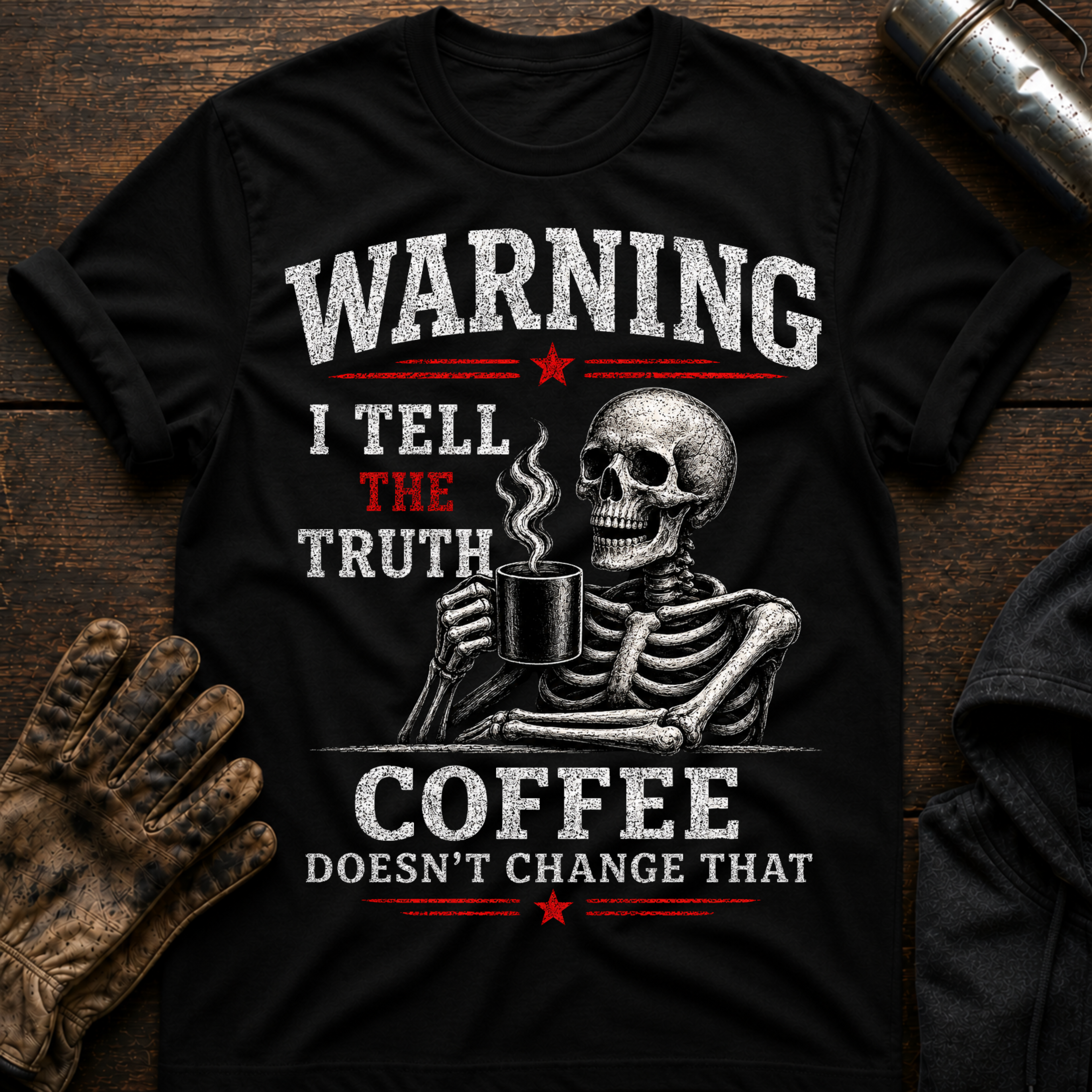 Warning Coffee T-Shirt