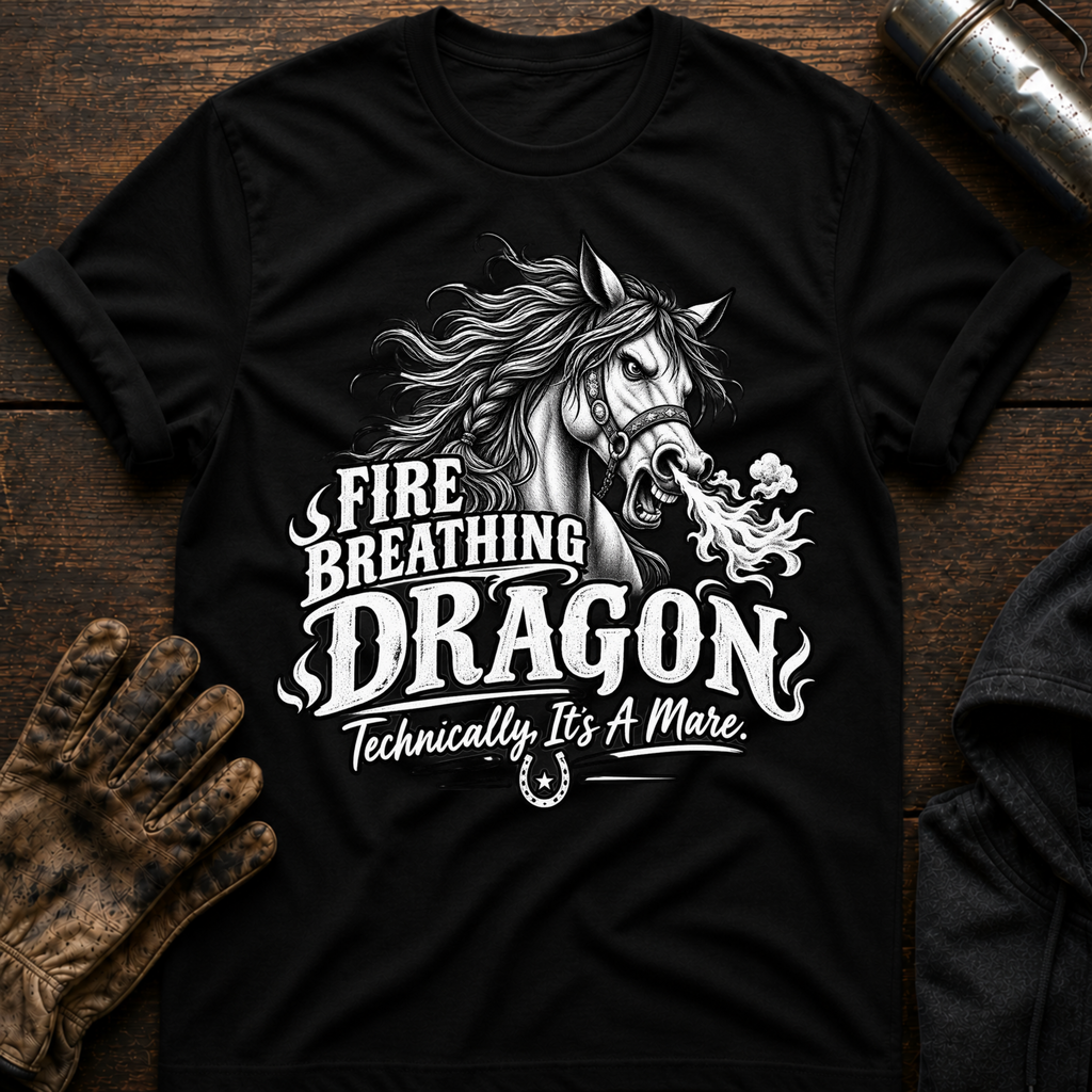 Fire Breathing Dragon T-Shirt