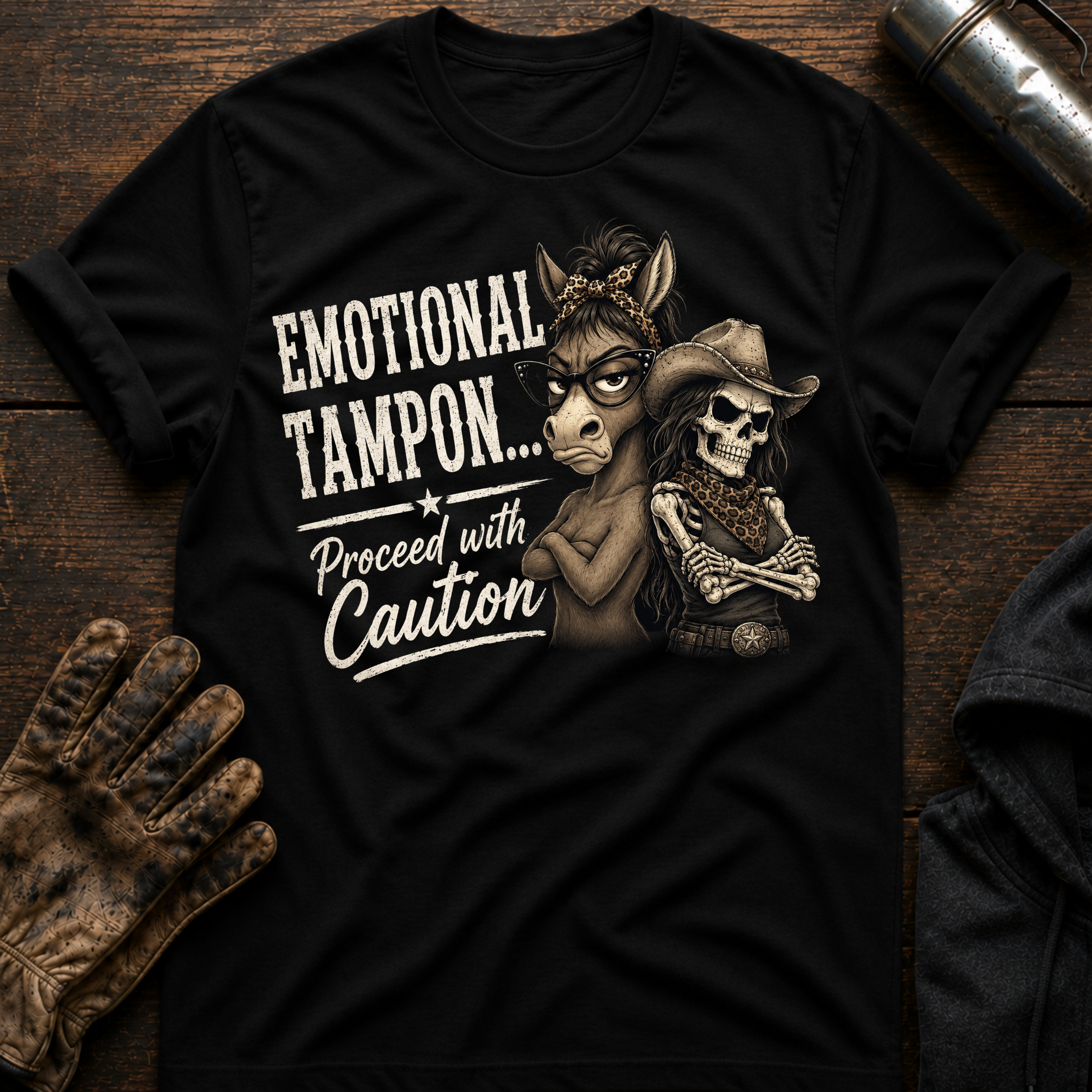 Caution Emotional T-Shirt