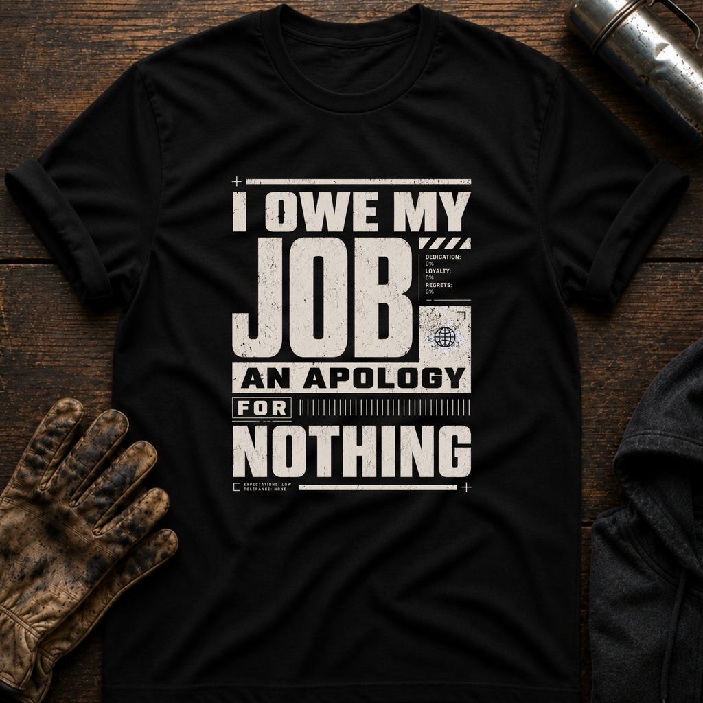 Job Apology T-Shirt
