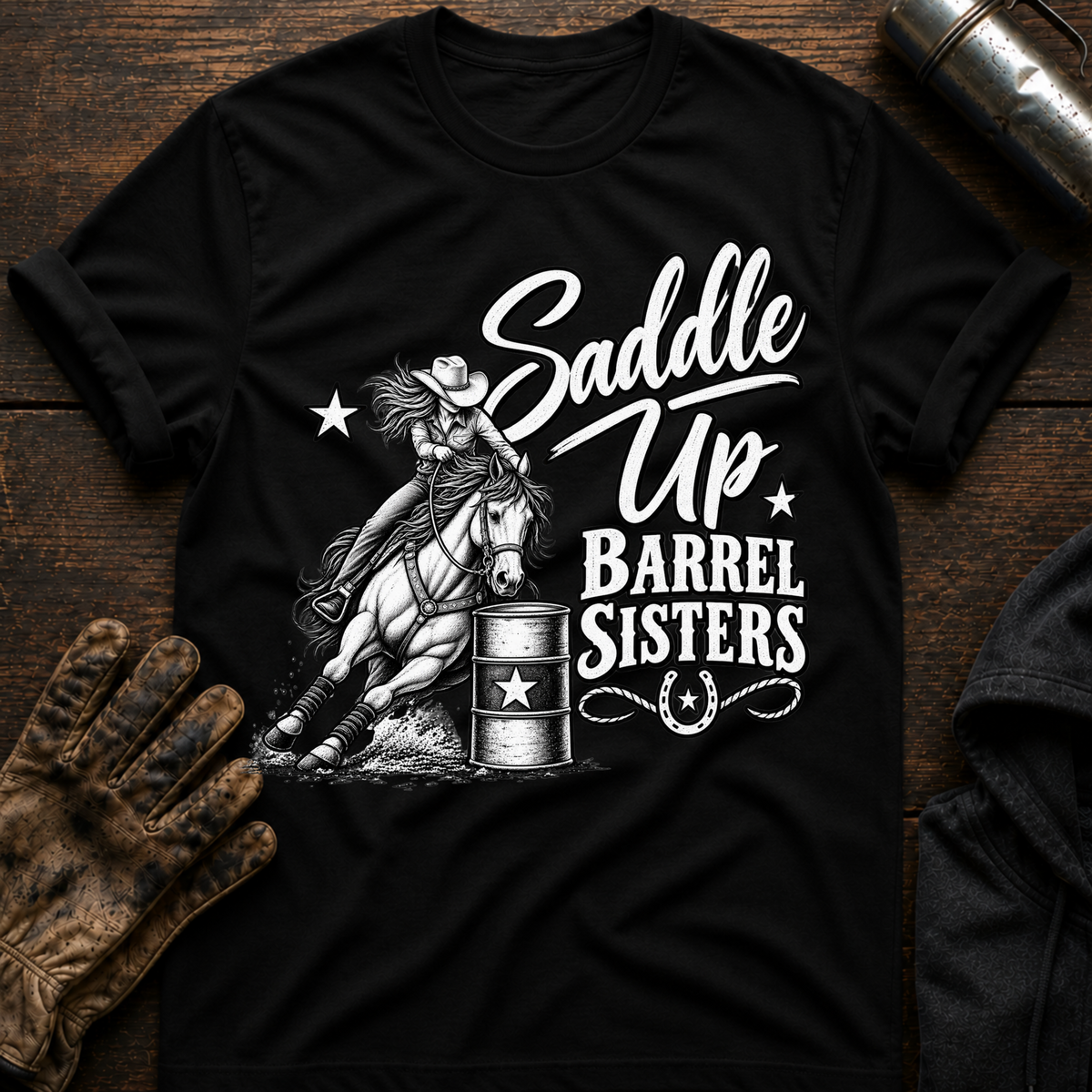 Saddle Up Barrel Sisters T-Shirt