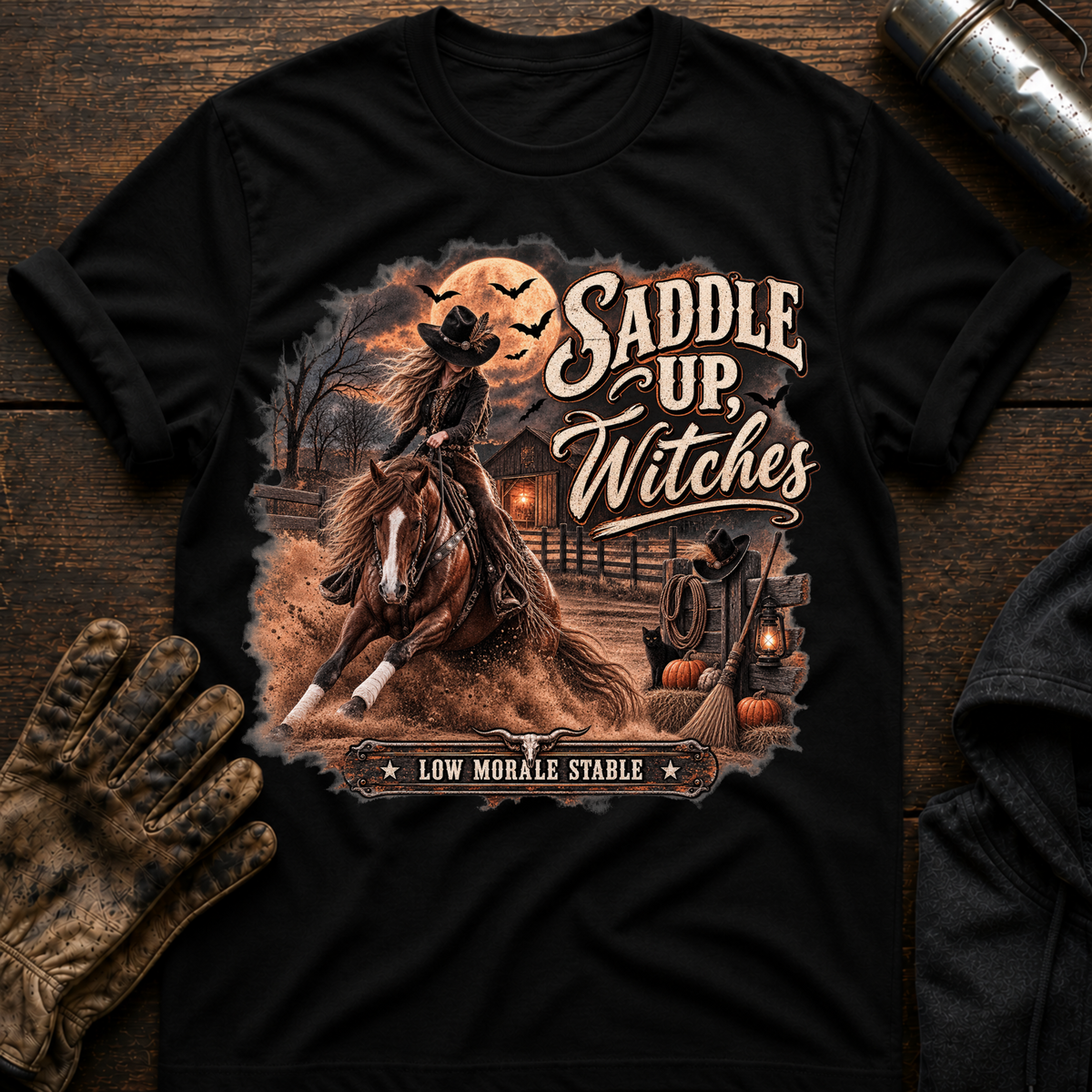 Saddle Up Witches T-Shirt