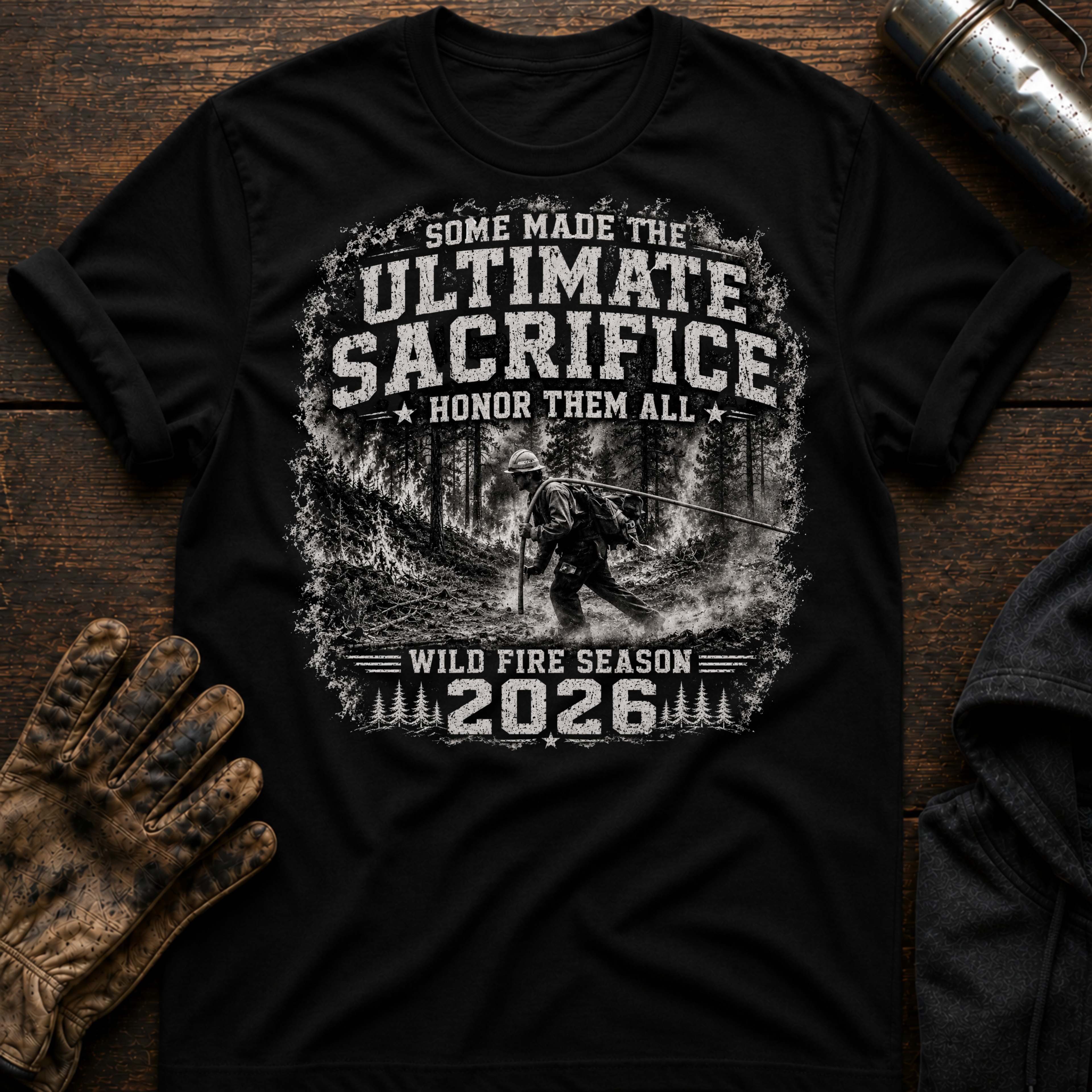 Pulling Hose T-Shirt