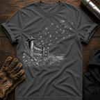 Wooden Fence Flowers T-Shirt