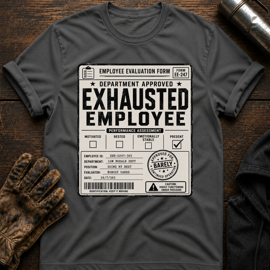 Exhausted Employee T-Shirt