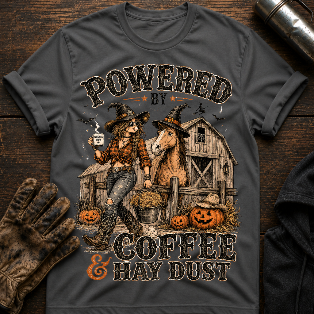 Powered By Hay Dust T-Shirt
