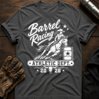 Barrel Racing Athletic T-Shirt