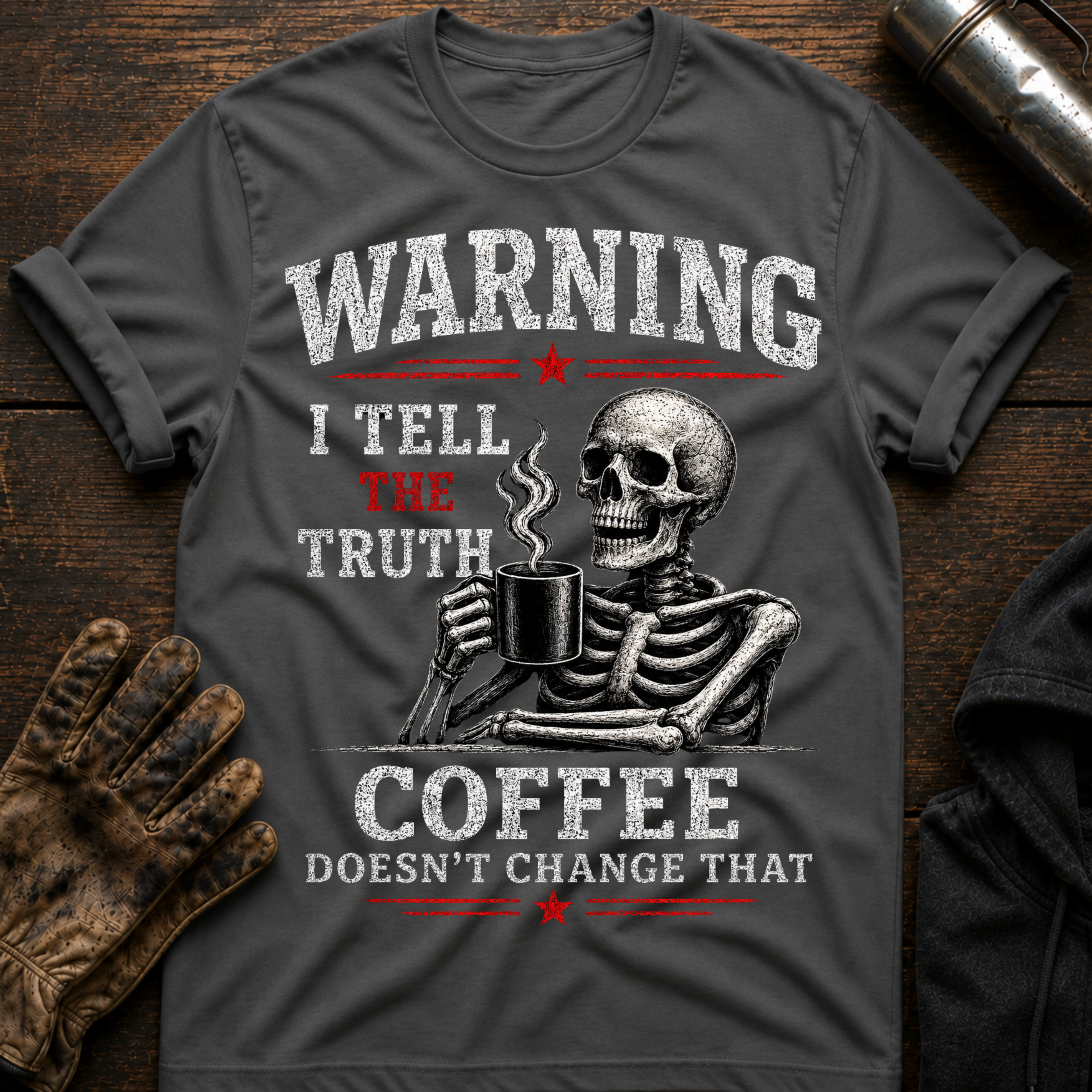 Warning Coffee T-Shirt