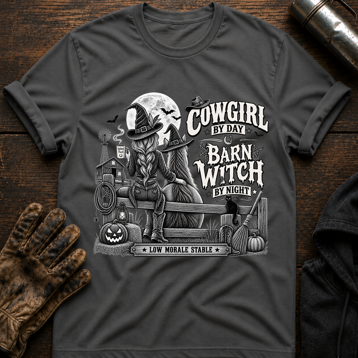 Barn Witch By Night T-Shirt