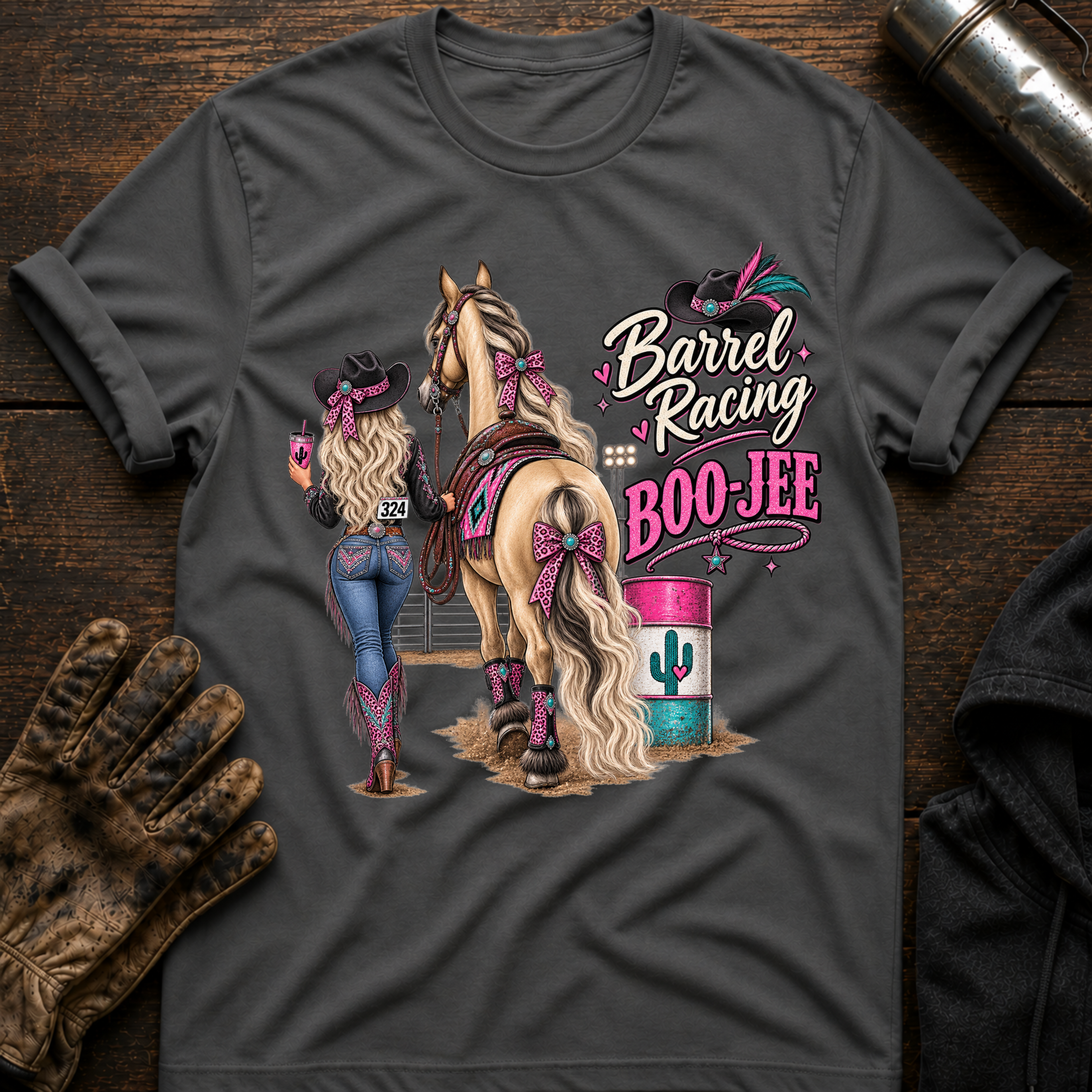 Barrel Racing Boojee T-Shirt