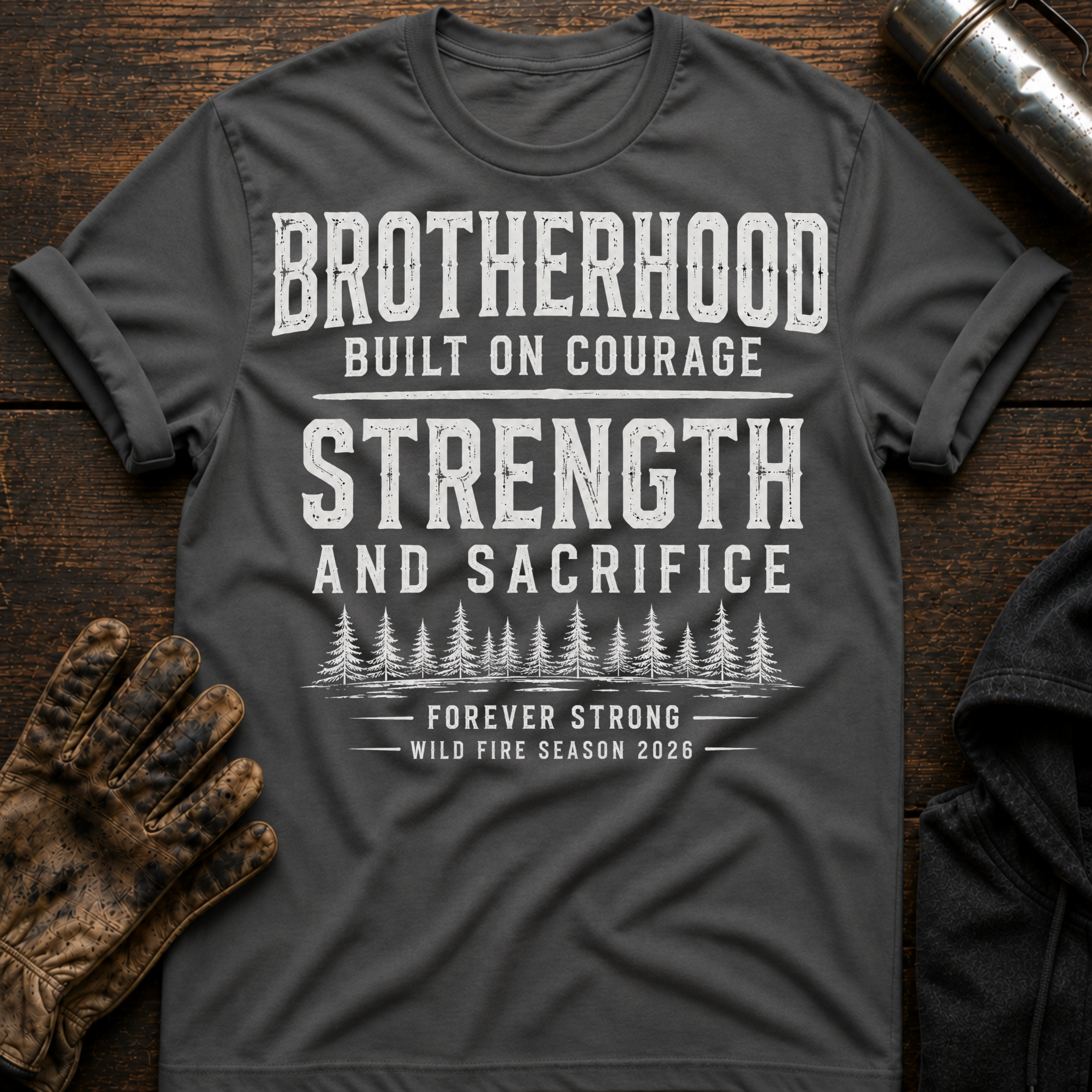 Built On Courage T-Shirt