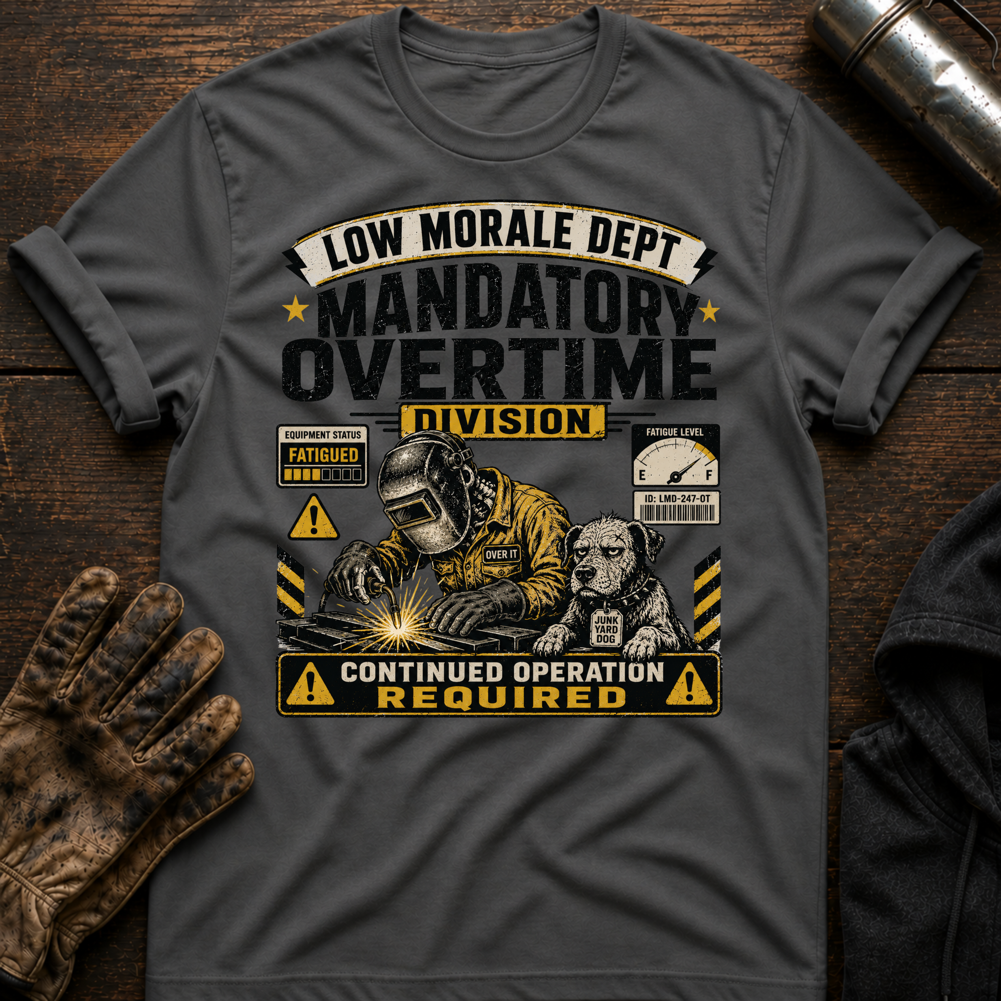 Welding Overtime T-Shirt