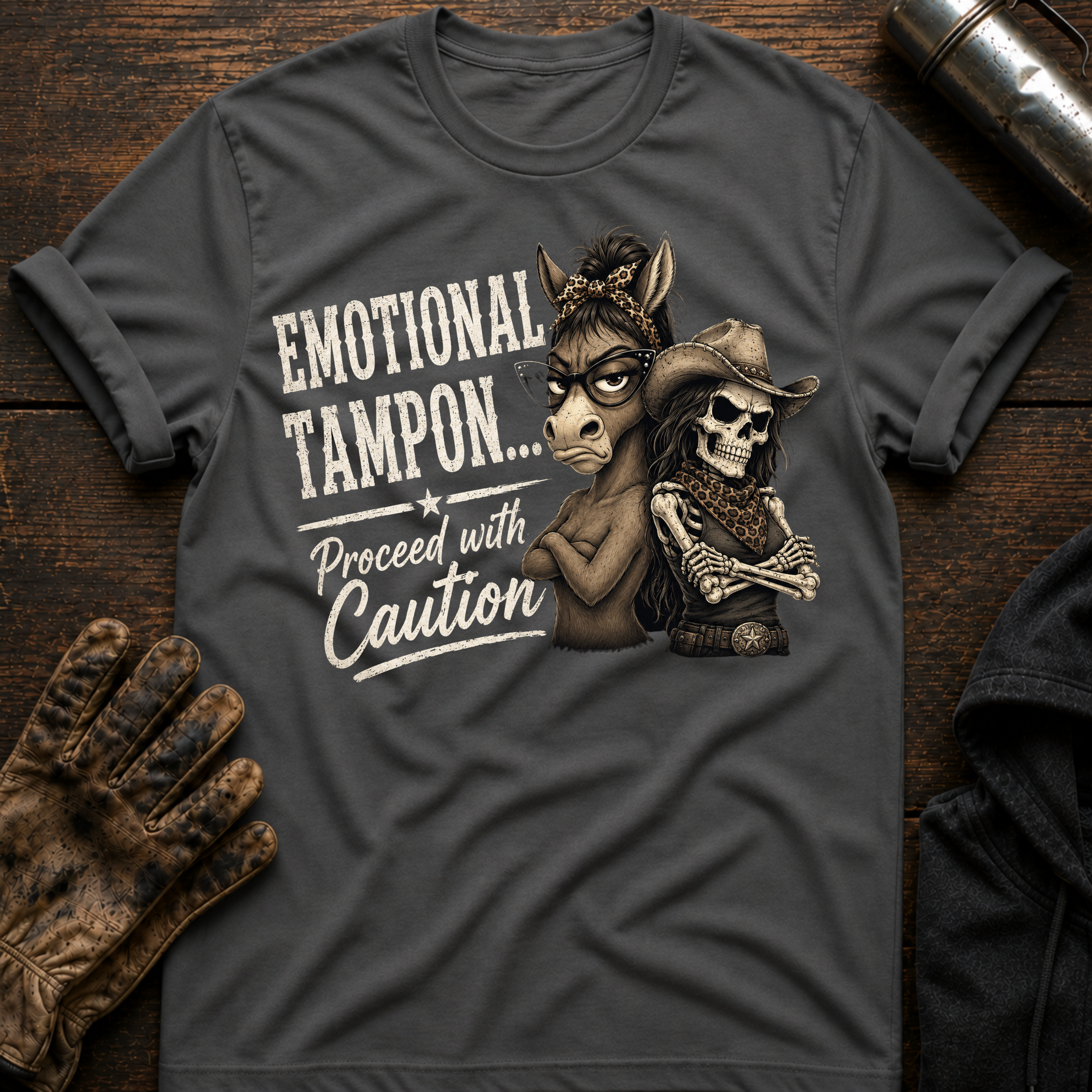 Caution Emotional T-Shirt