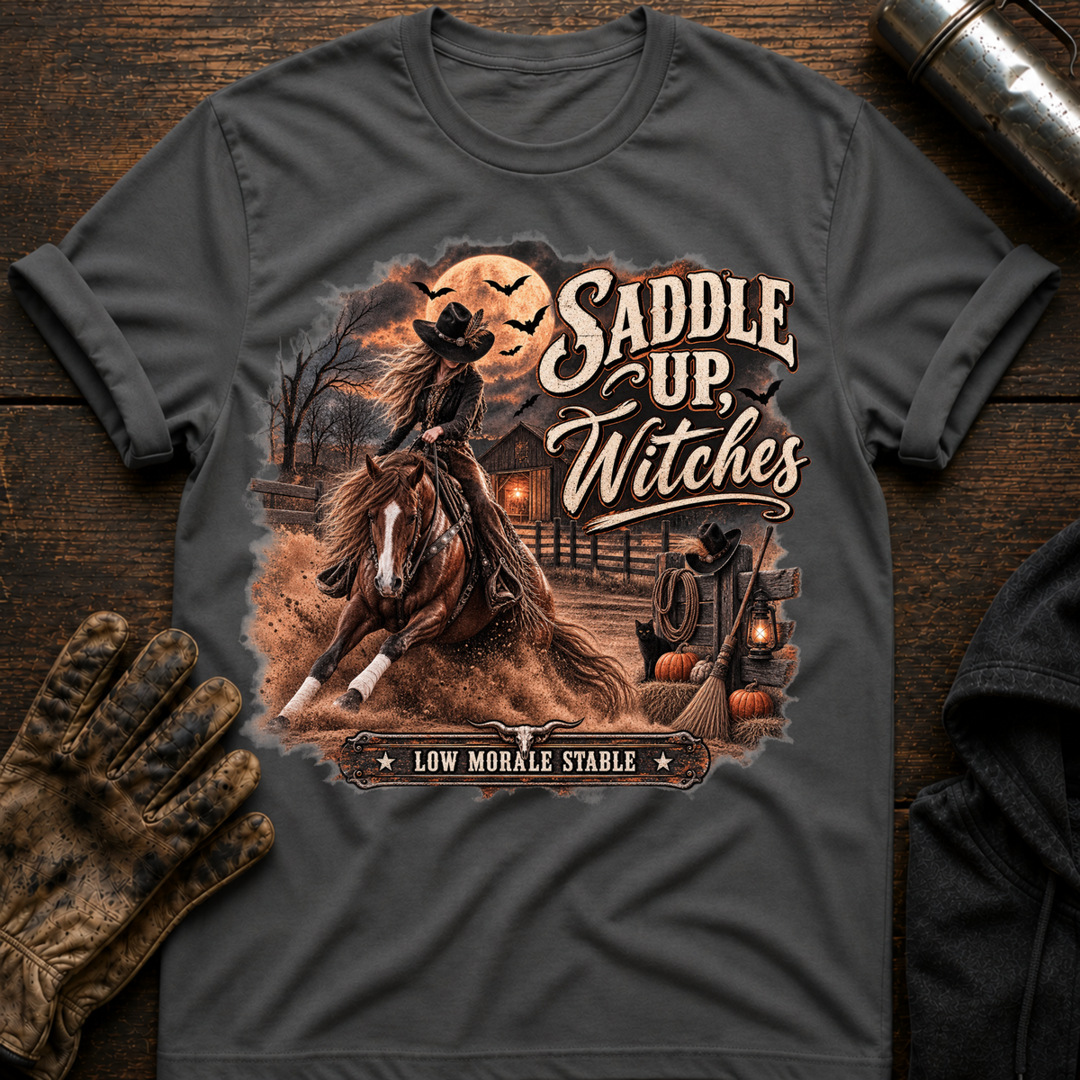 Saddle Up Witches T-Shirt