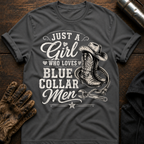 Loves Blue Collar T-Shirt