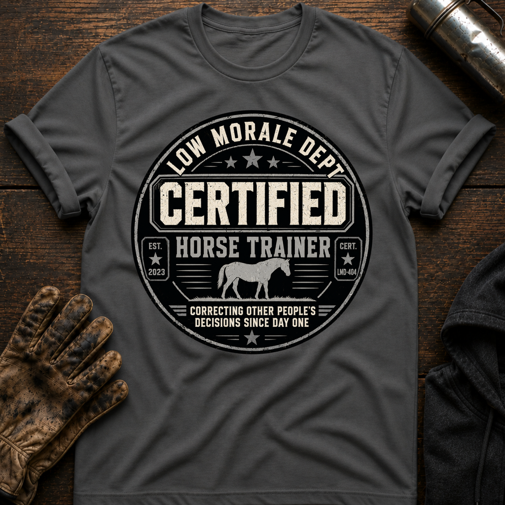 Horse Correcting Day T-Shirt