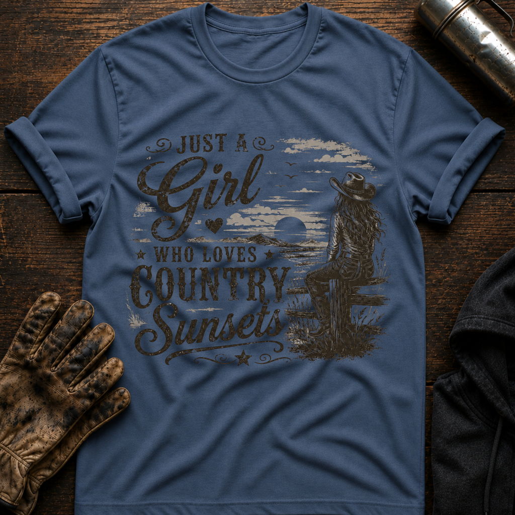 Love Country Sunsets T-Shirt