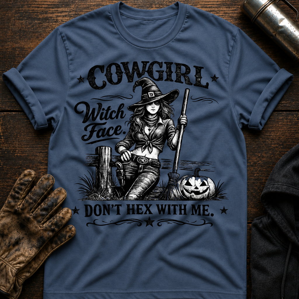 Cowgirl Witch Face T-Shirt