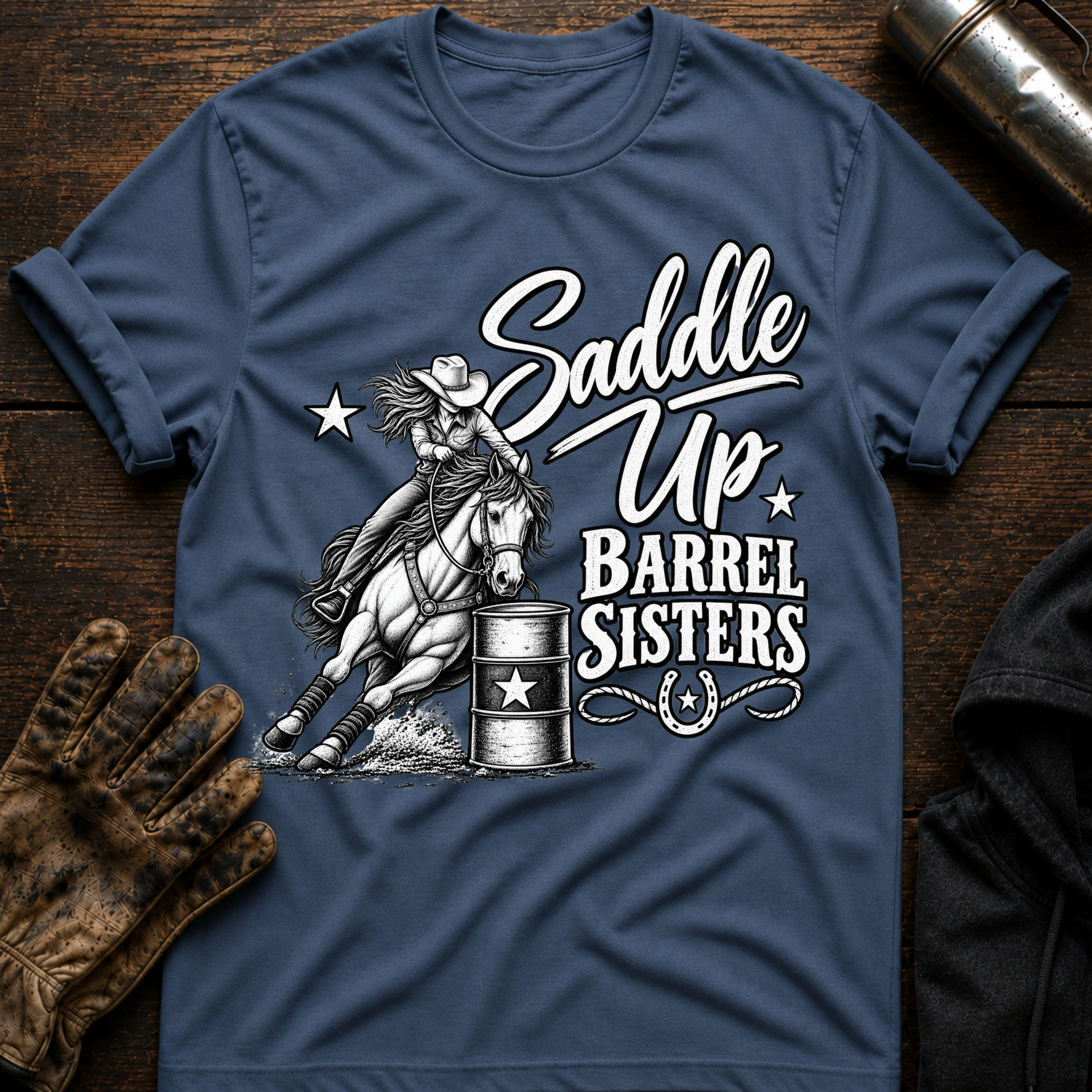 Saddle Up Barrel Sisters T-Shirt