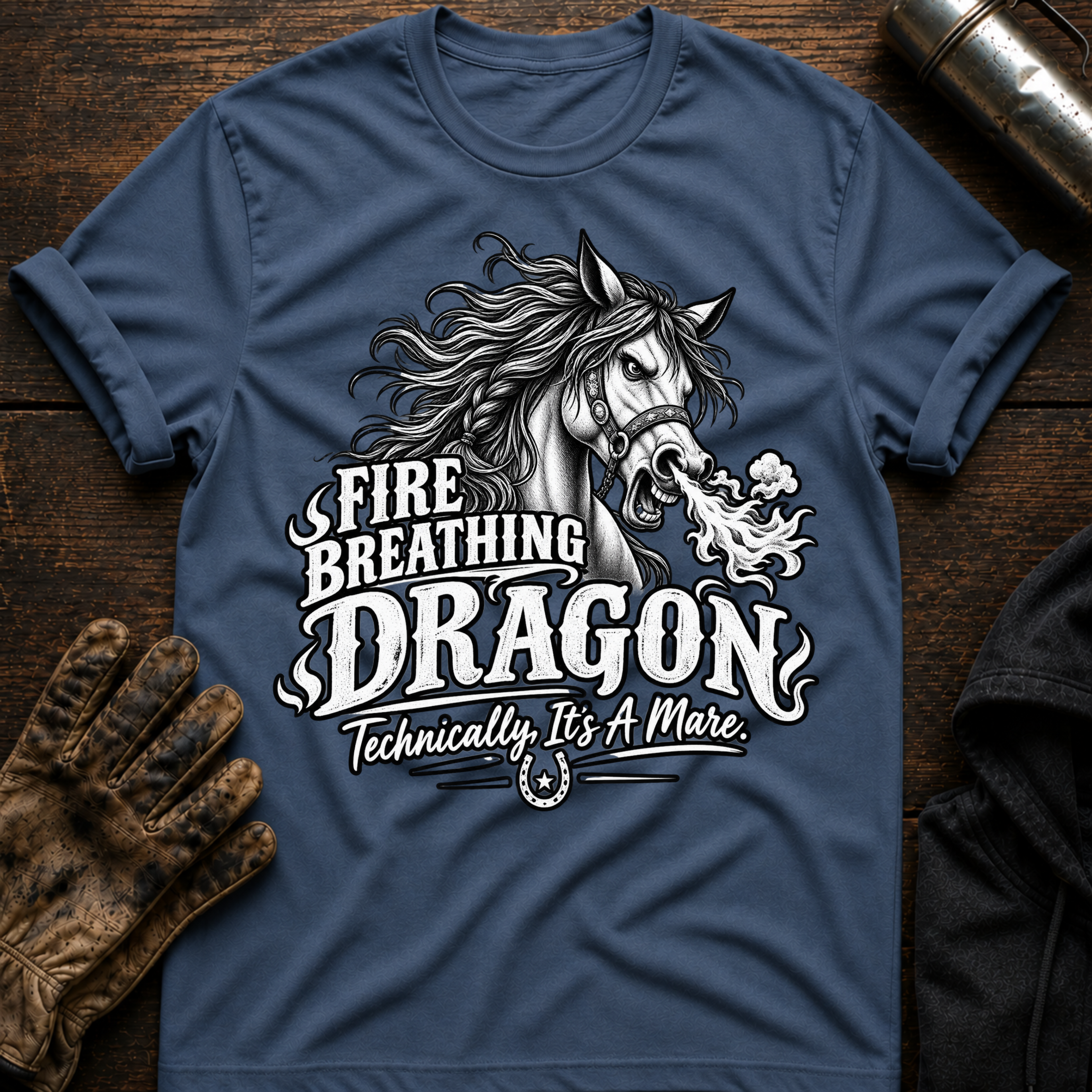 Fire Breathing Dragon T-Shirt