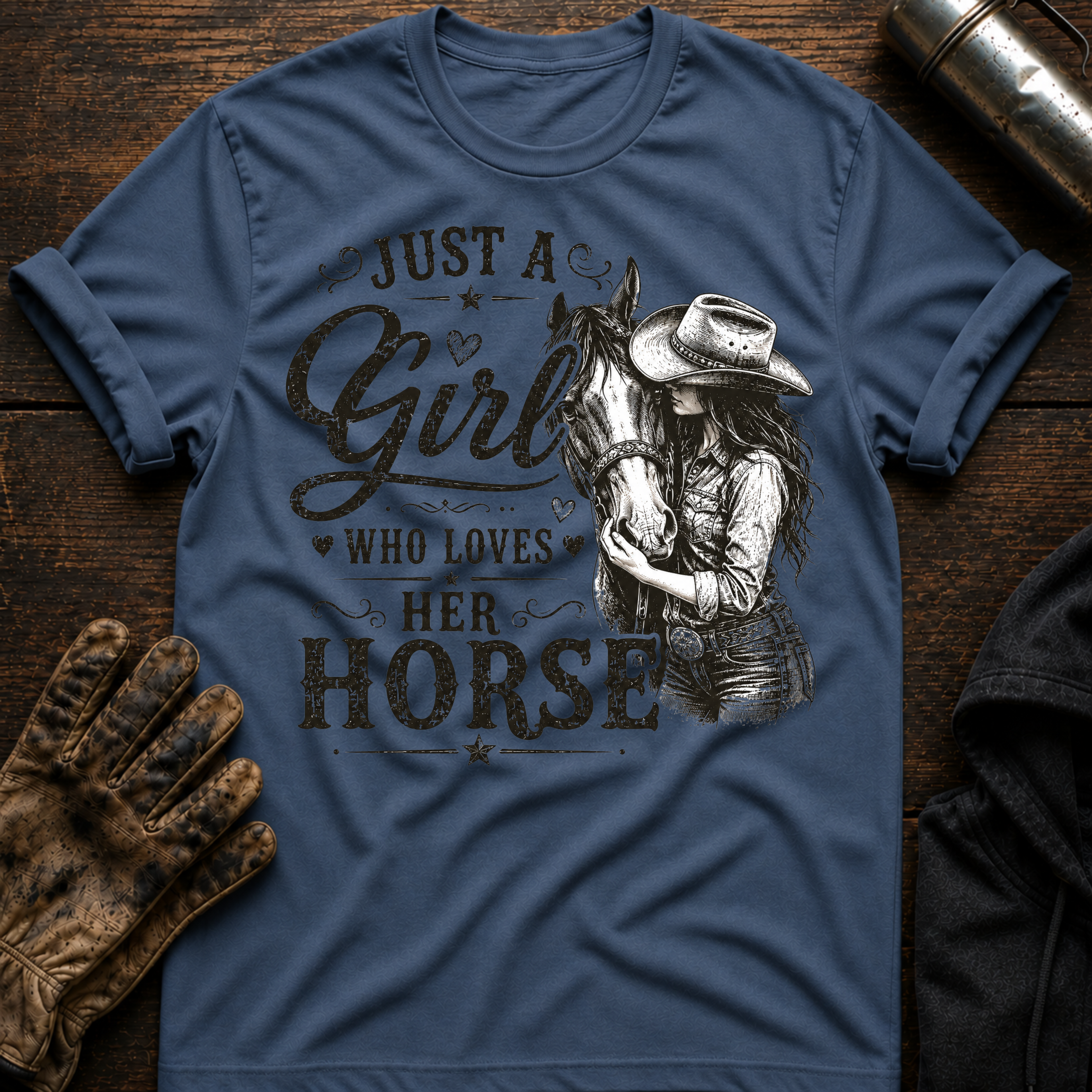 Loves Her Horse T-Shirt