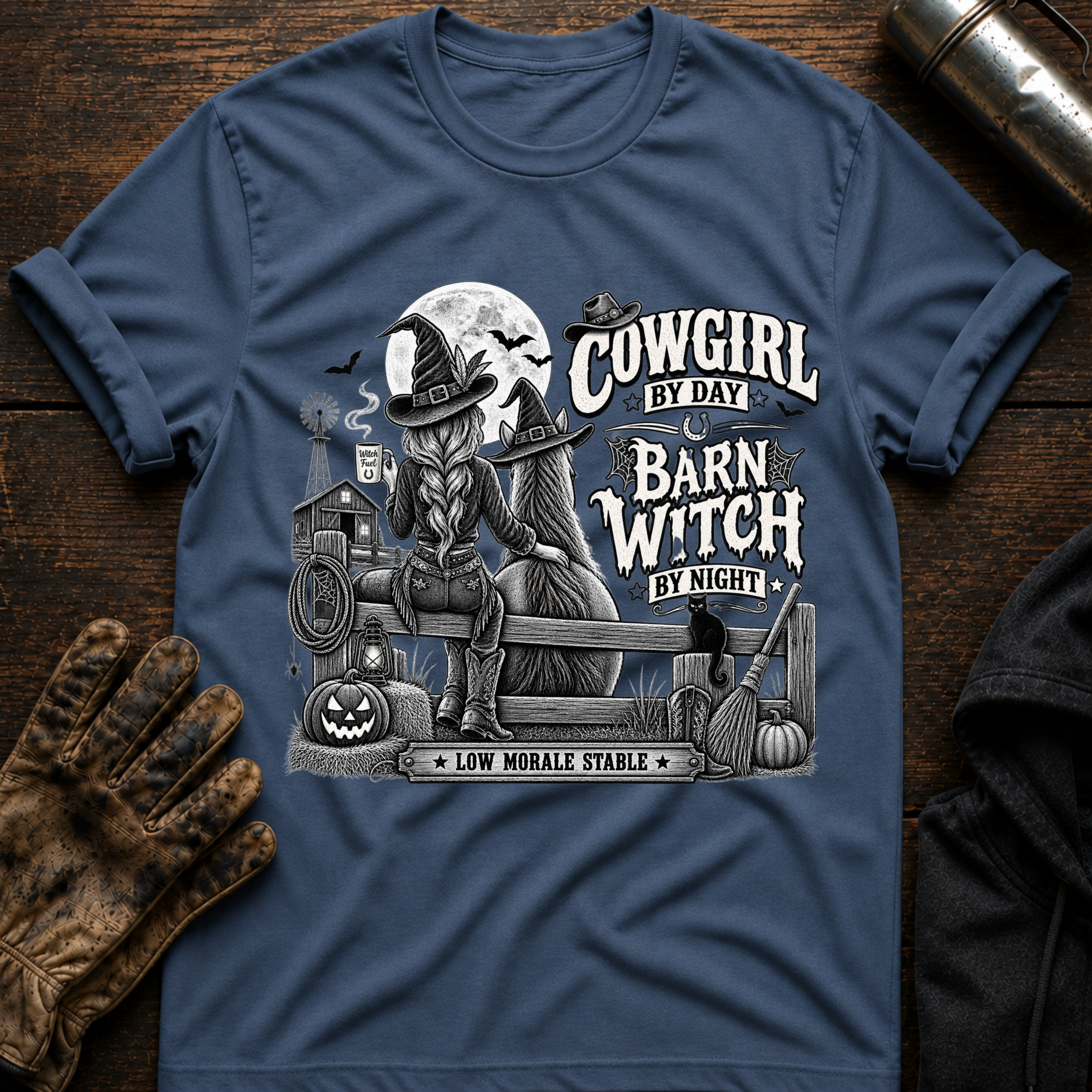 Barn Witch By Night T-Shirt