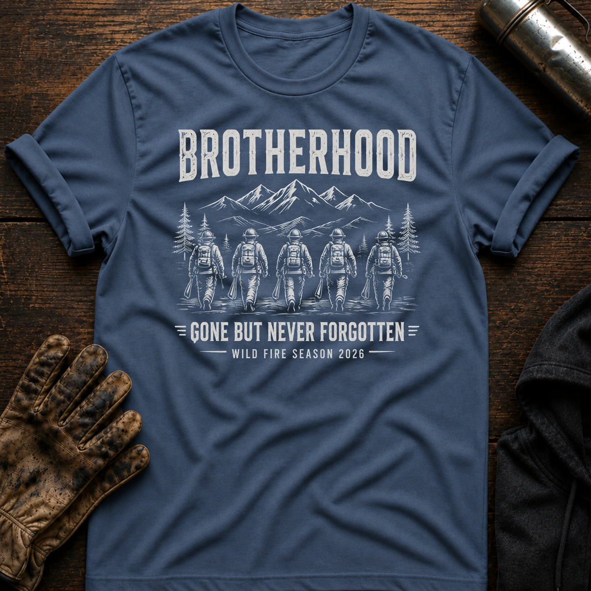 Fire Crew Never Forgotten T-Shirt