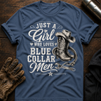 Loves Blue Collar T-Shirt