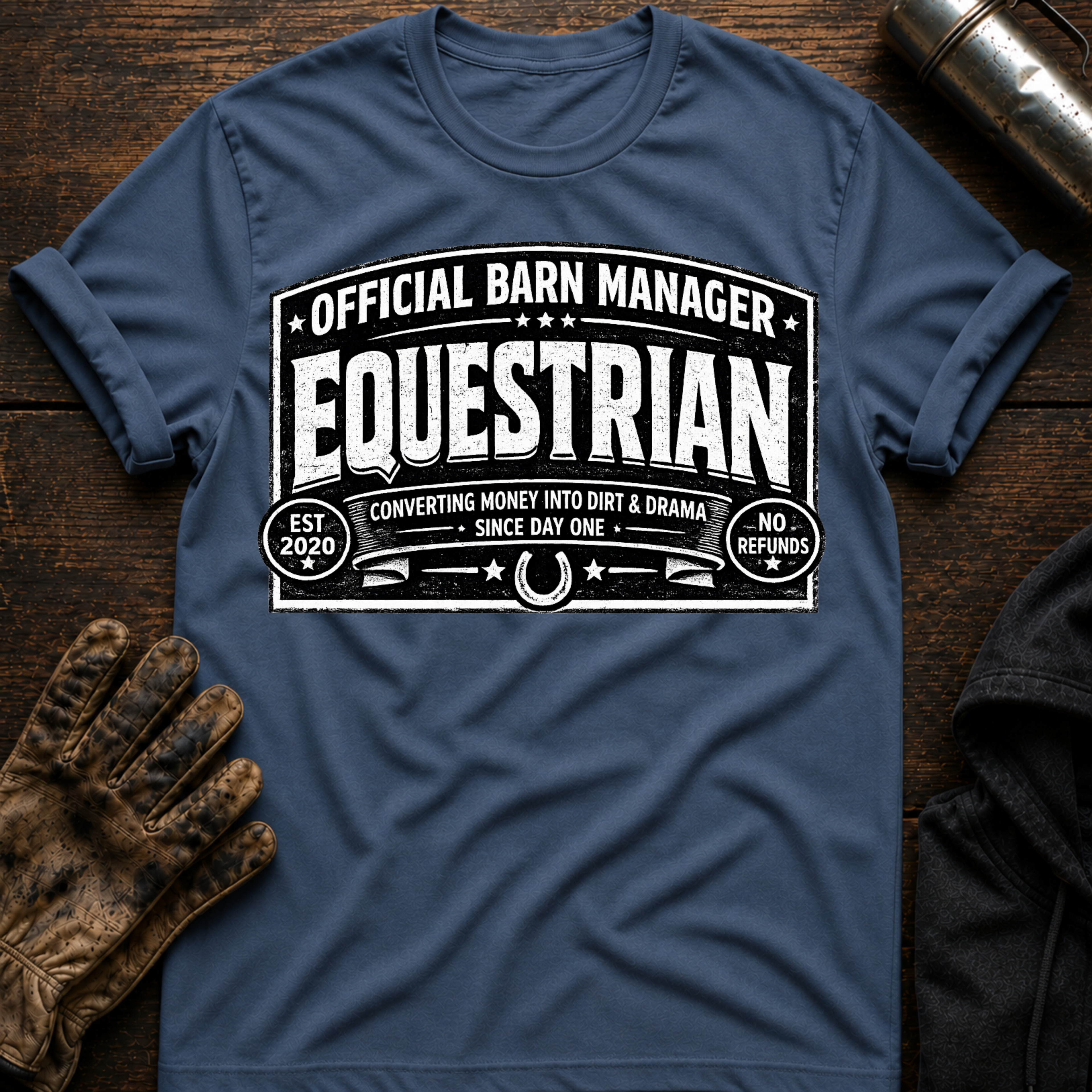 Barn Manager Dirt T-Shirt