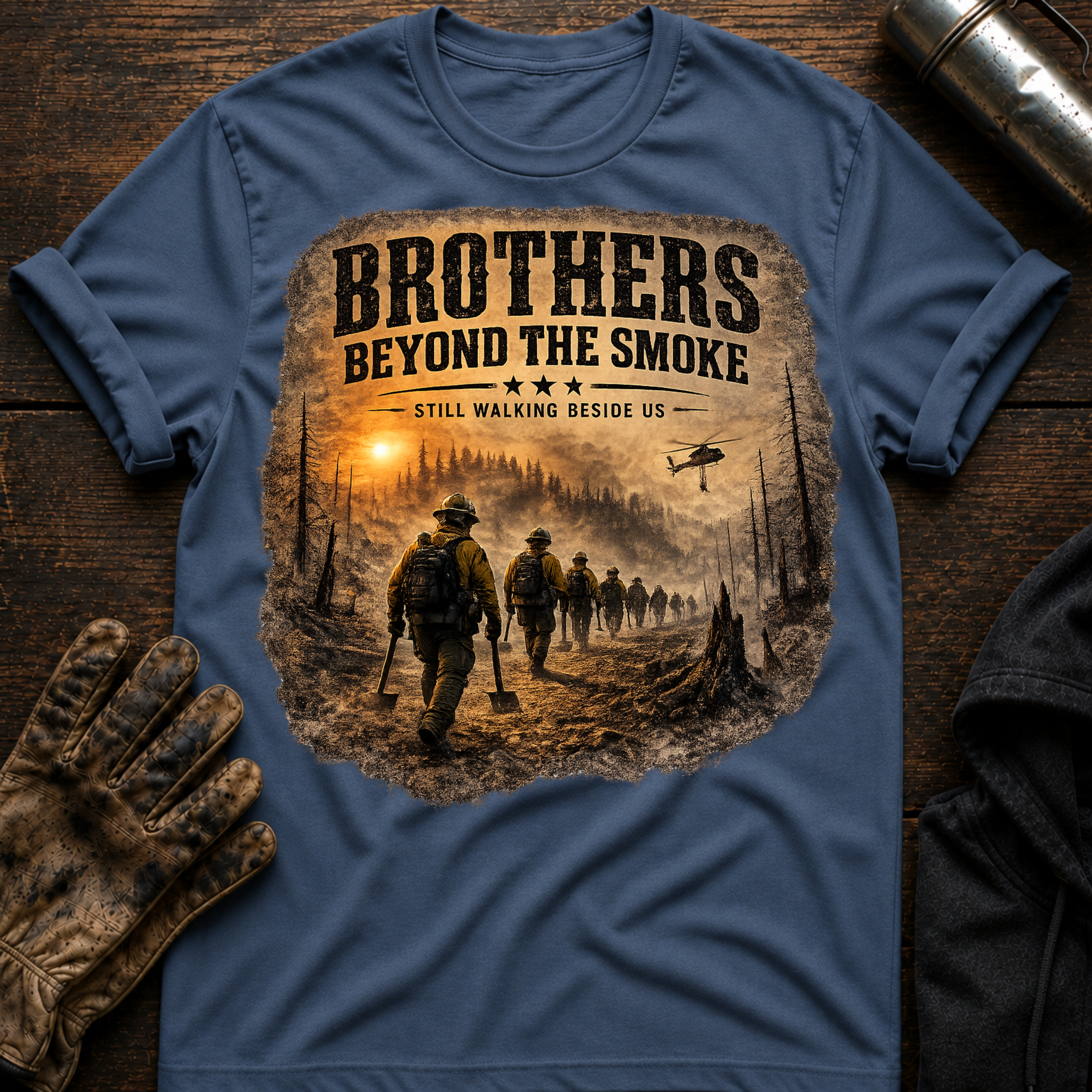 Brothers Walking T-Shirt