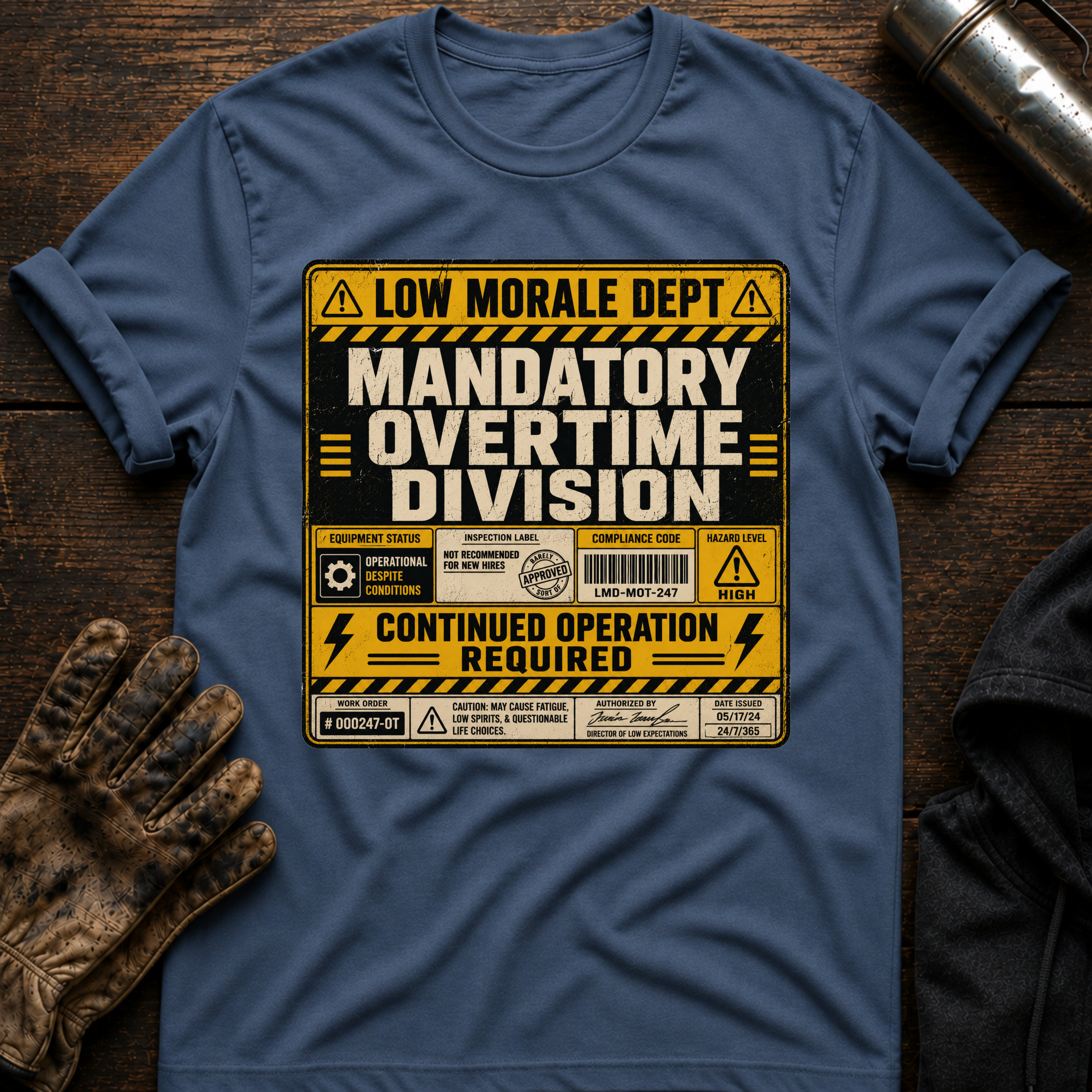 Inspection Label T-Shirt