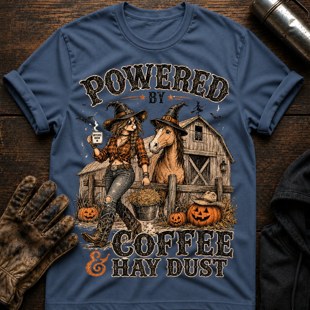 Powered By Hay Dust T-Shirt