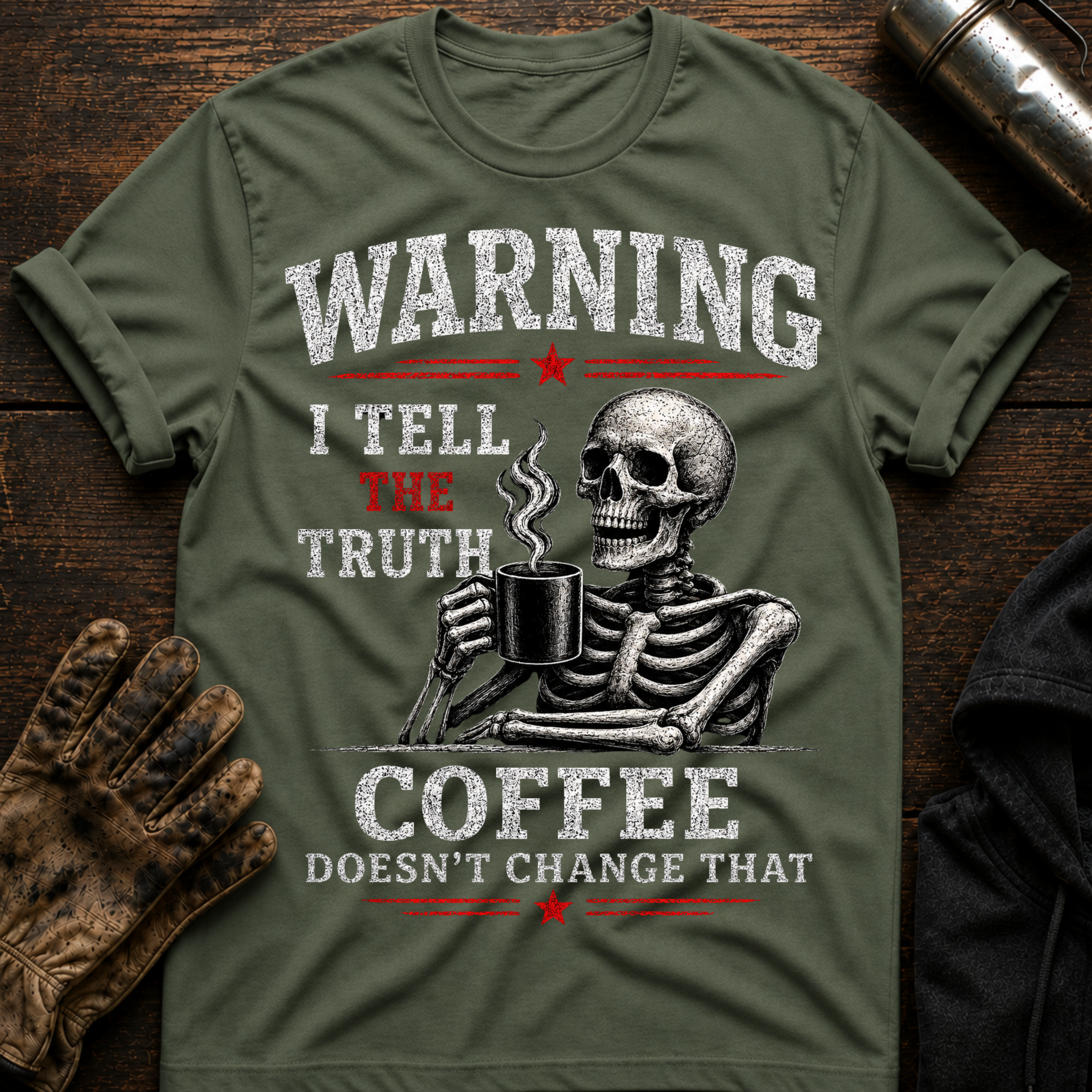 Warning Coffee T-Shirt