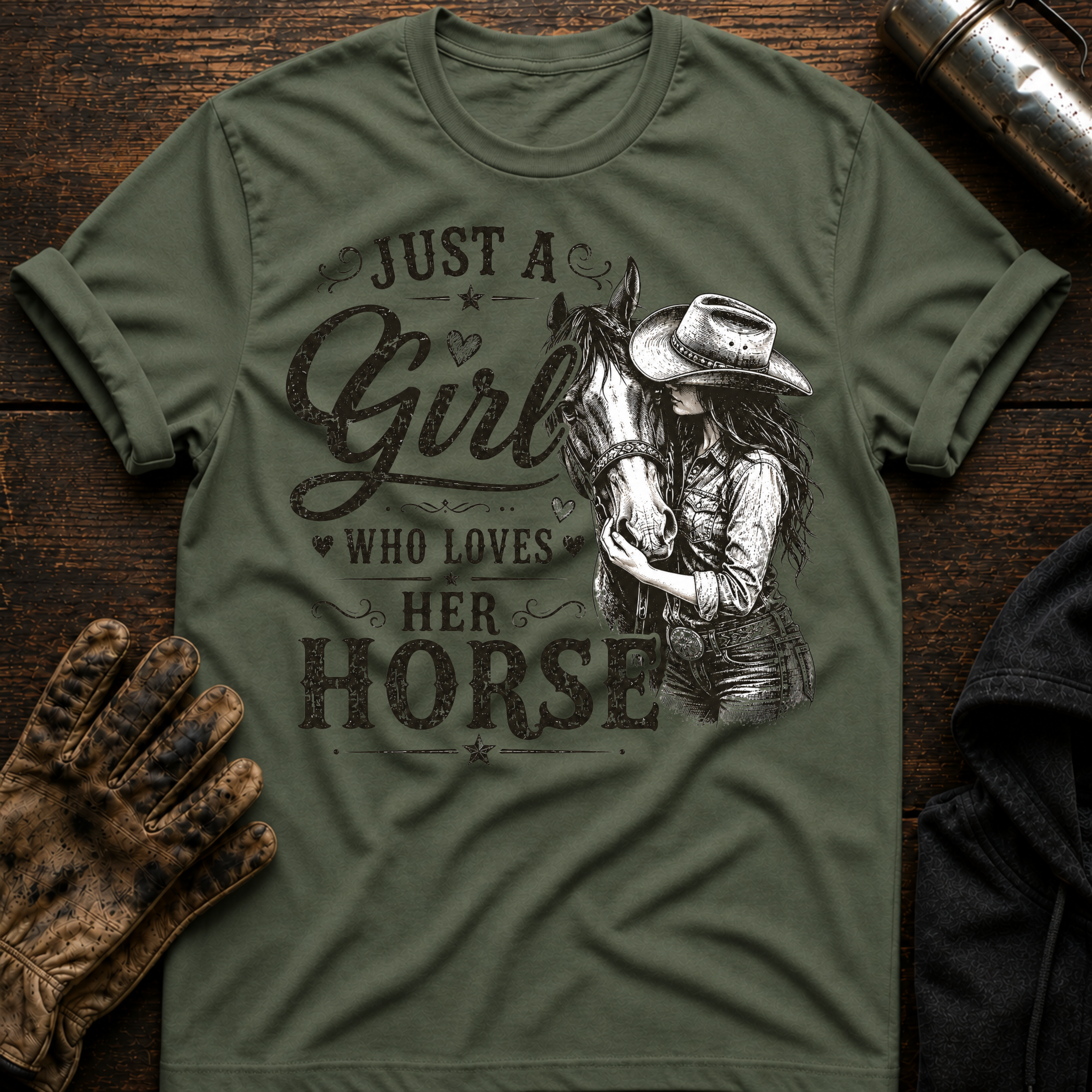 Loves Her Horse T-Shirt