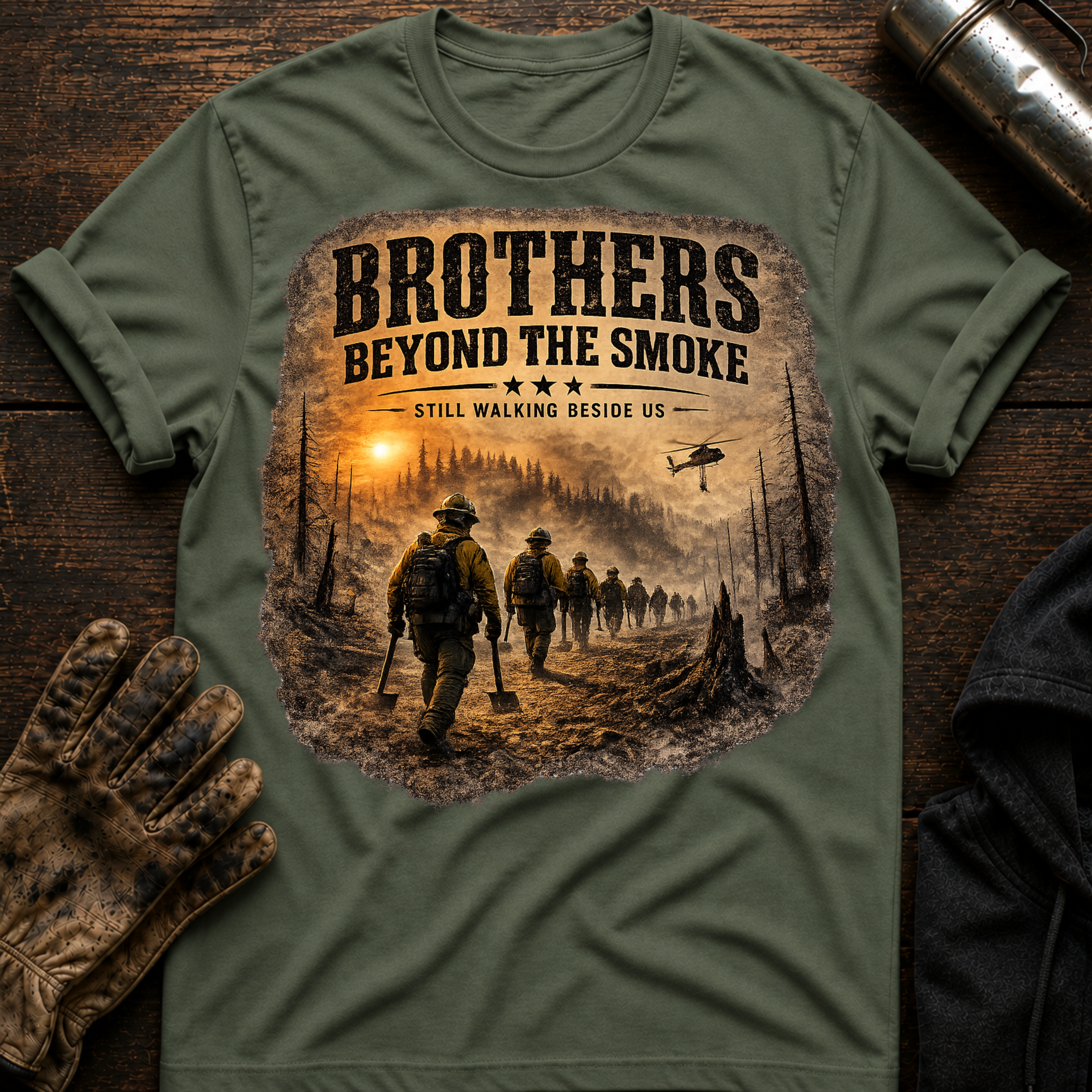 Brothers Walking T-Shirt
