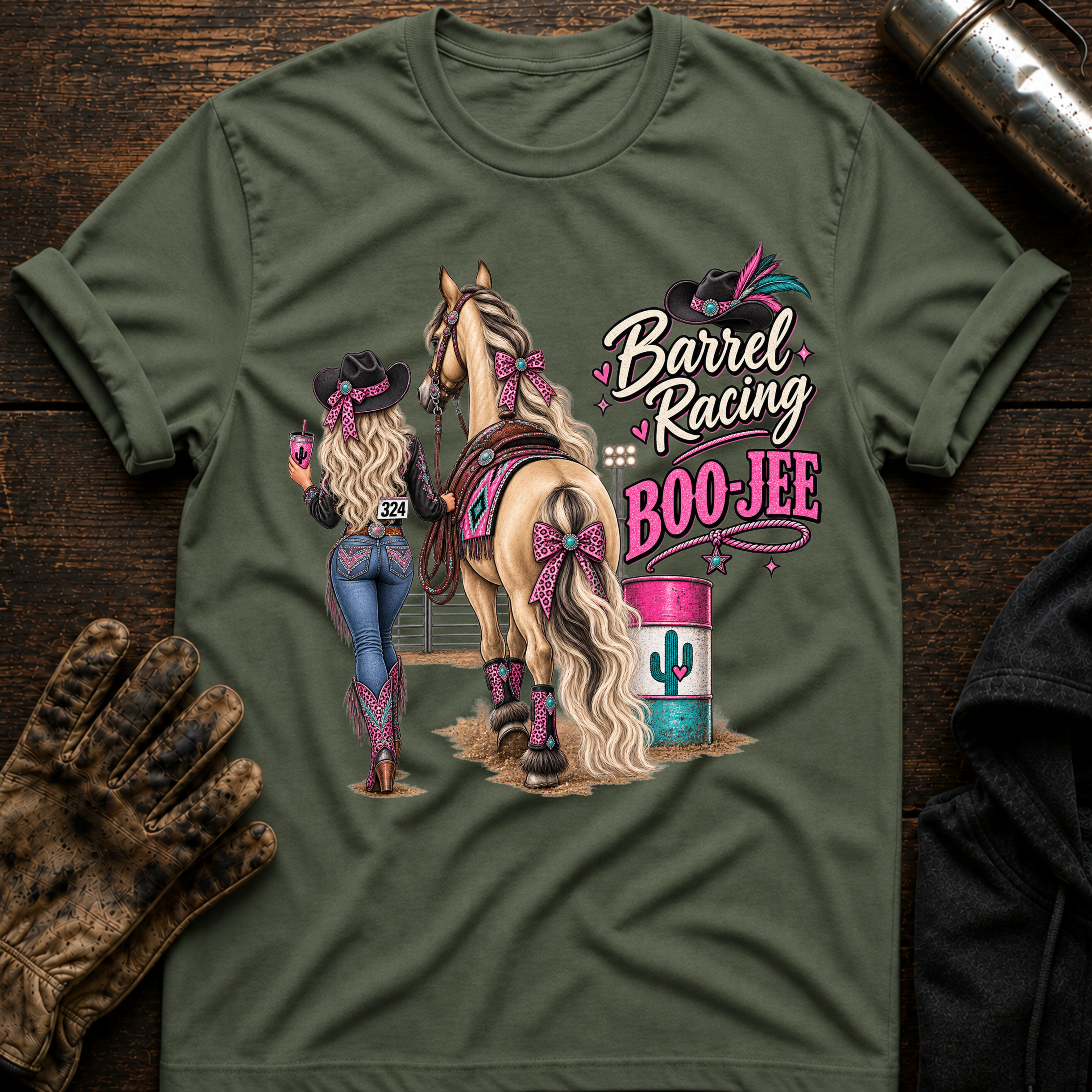 Barrel Racing Boojee T-Shirt