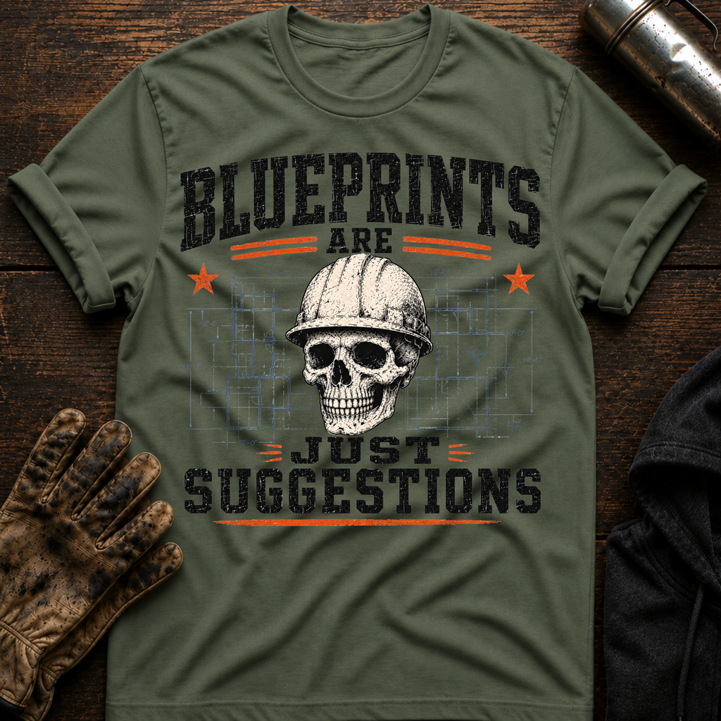 Blue Prints T-Shirt