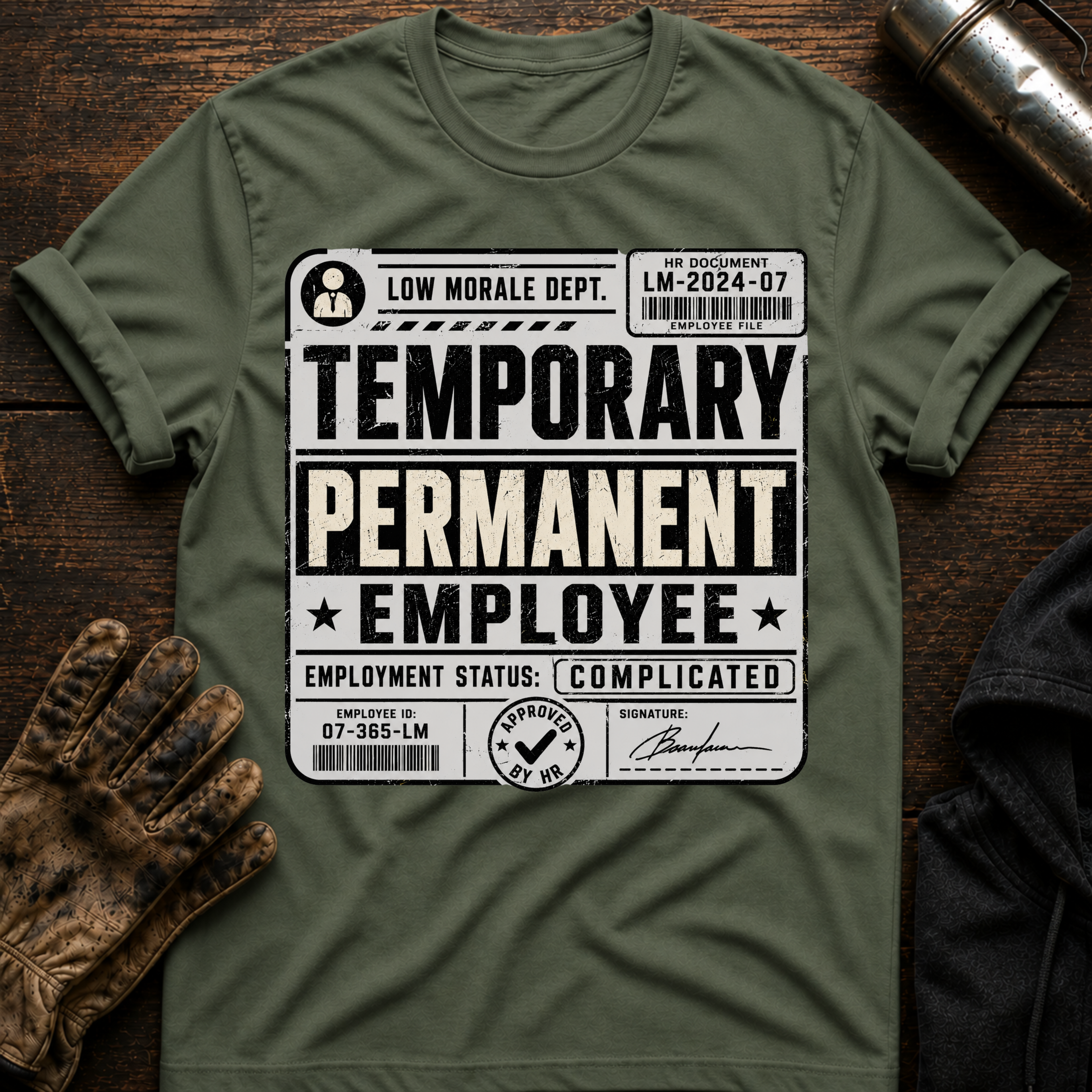 Temp Employee T-Shirt