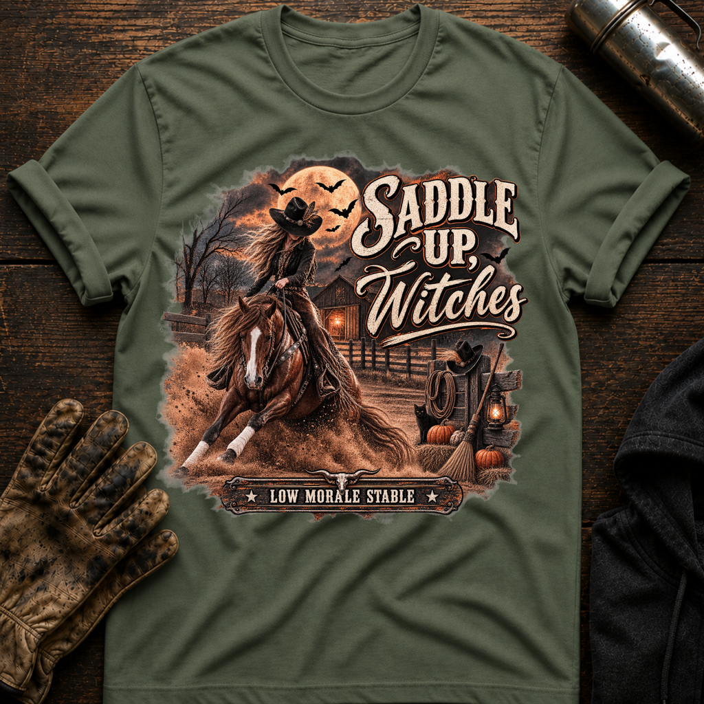 Saddle Up Witches T-Shirt