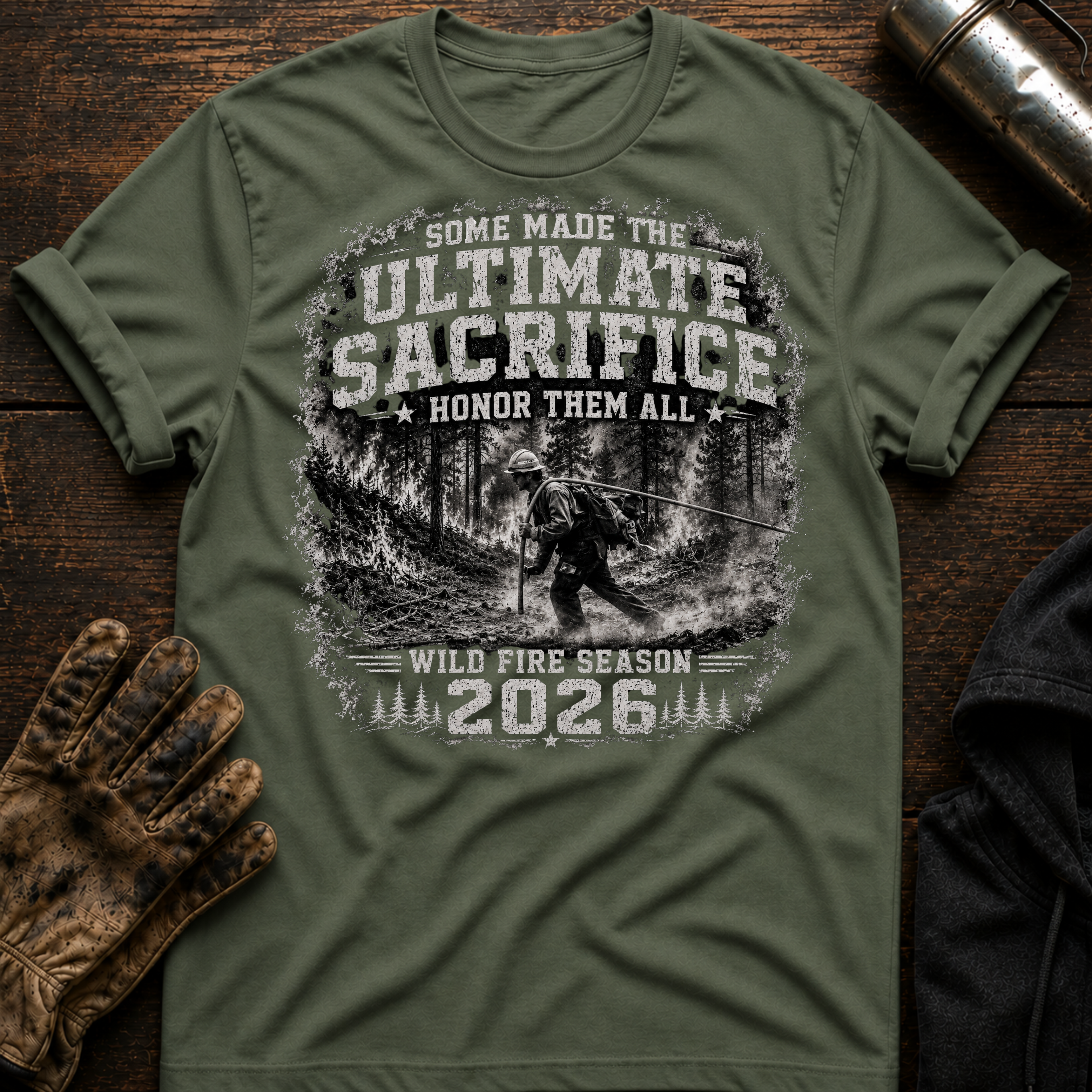 Pulling Hose T-Shirt