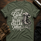 Loves Blue Collar T-Shirt