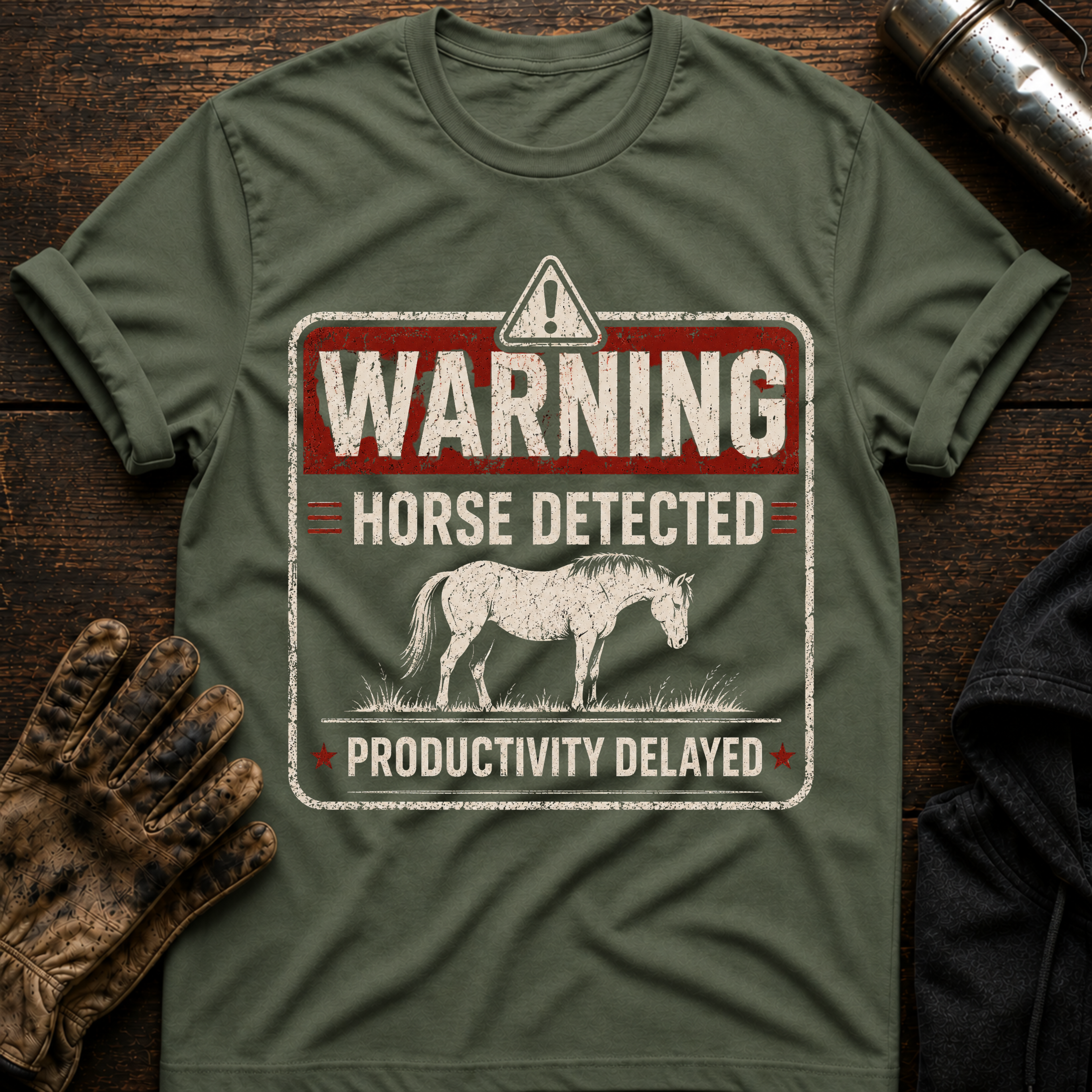 Horse Detected T-Shirt
