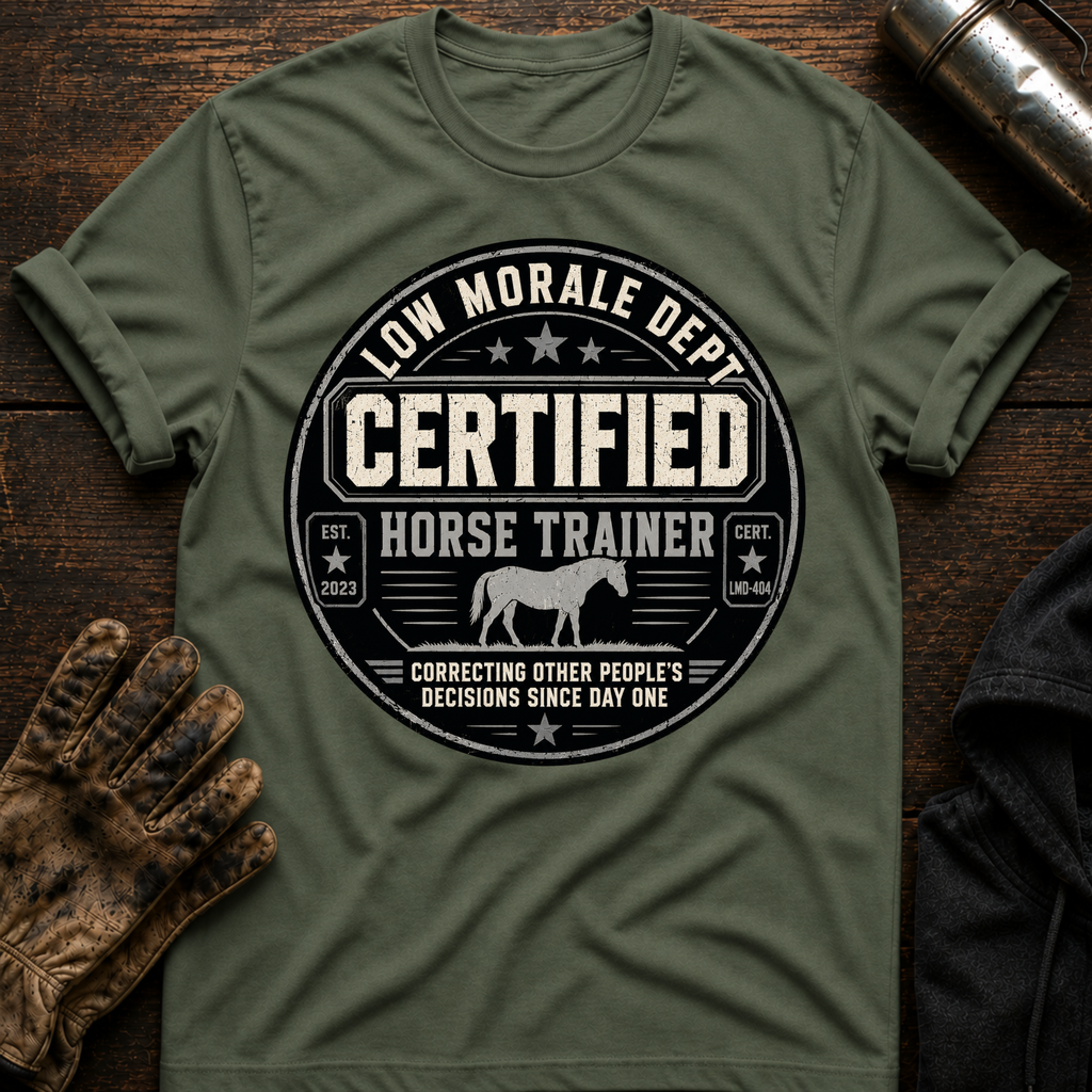 Horse Correcting Day T-Shirt